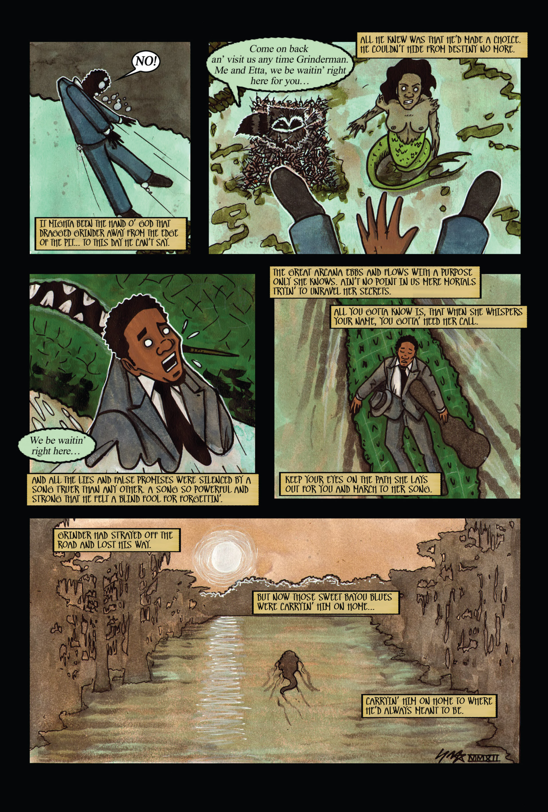 Read online Bayou Arcana comic -  Issue # TPB - 79