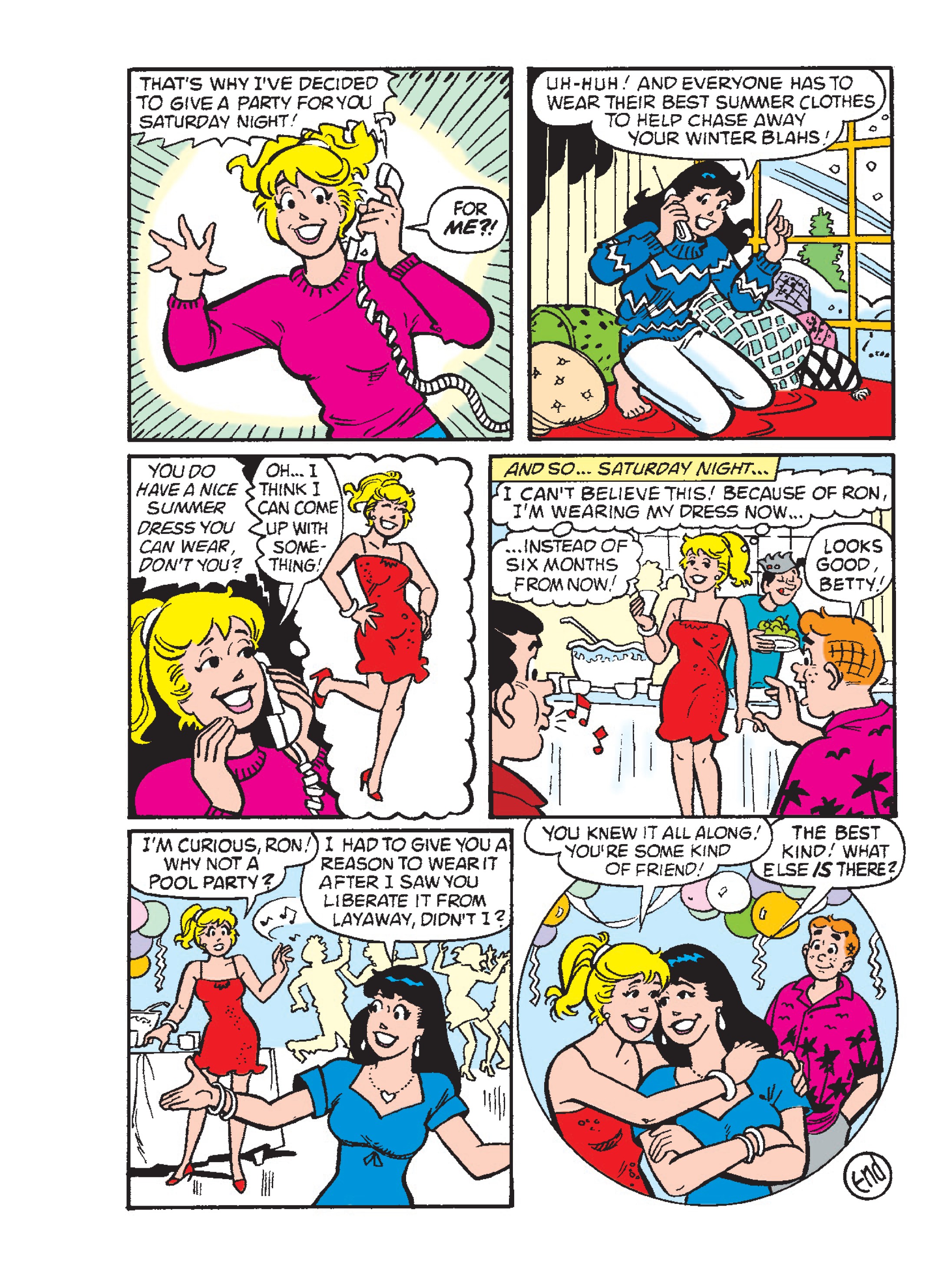 Read online Betty & Veronica Friends Double Digest comic -  Issue #266 - 70