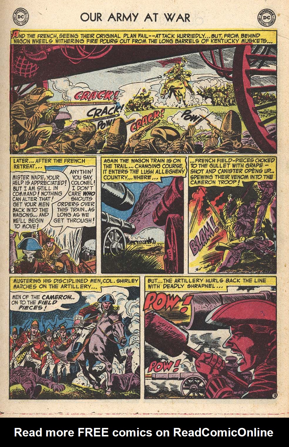 Read online Our Army at War (1952) comic -  Issue #18 - 13