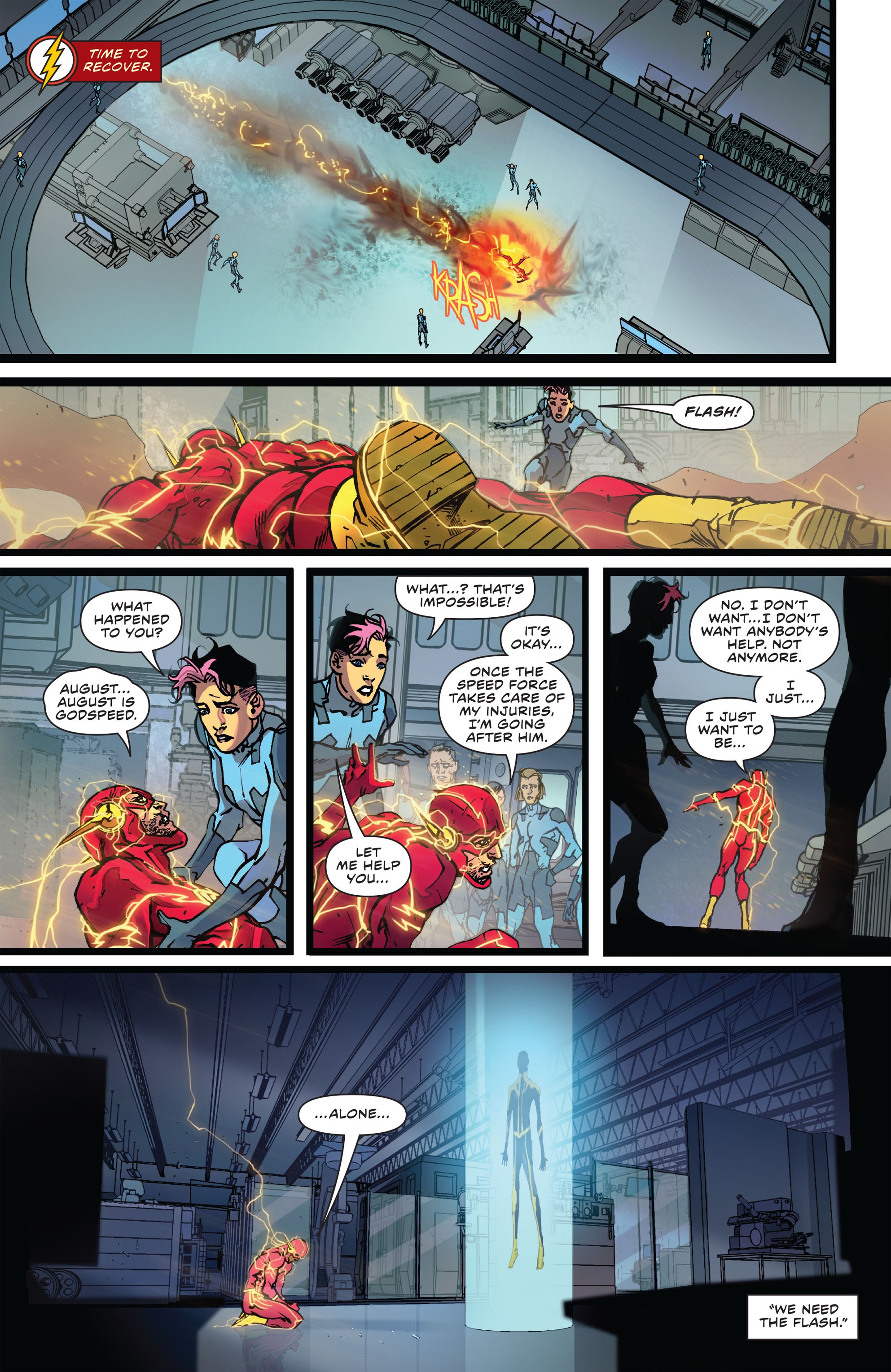 Read online Flash: The Rebirth Deluxe Edition comic -  Issue # TPB 1 (Part 2) - 57