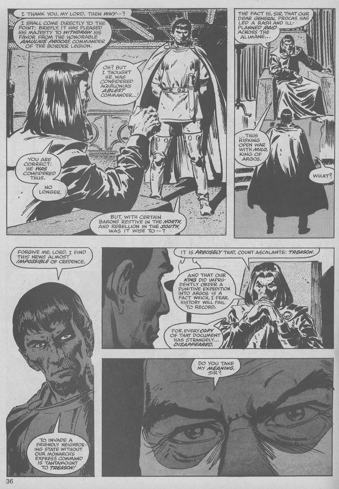 Read online The Savage Sword Of Conan comic -  Issue #50 - 36