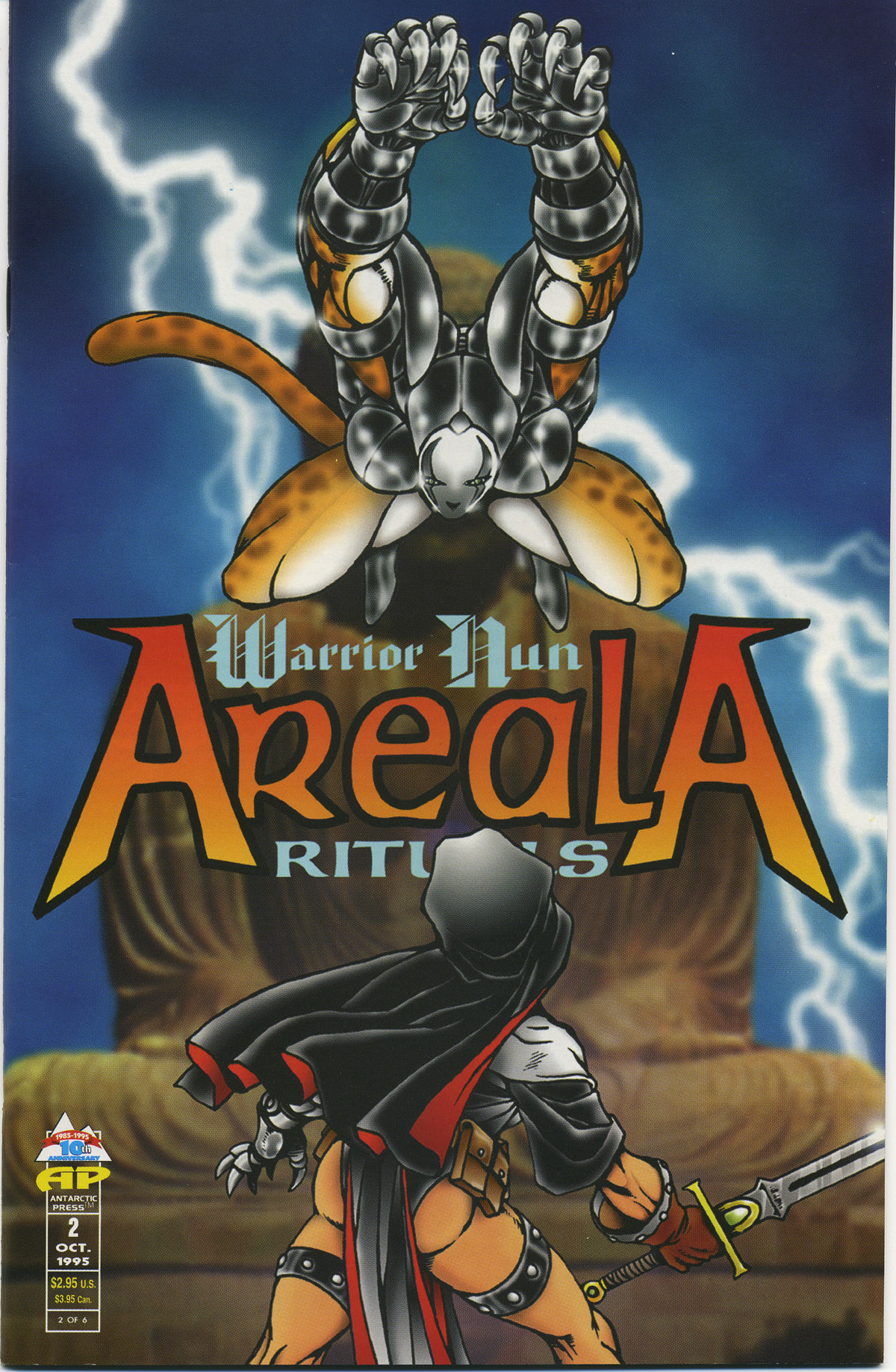 Read online Warrior Nun Areala: Rituals comic -  Issue #2 - 1