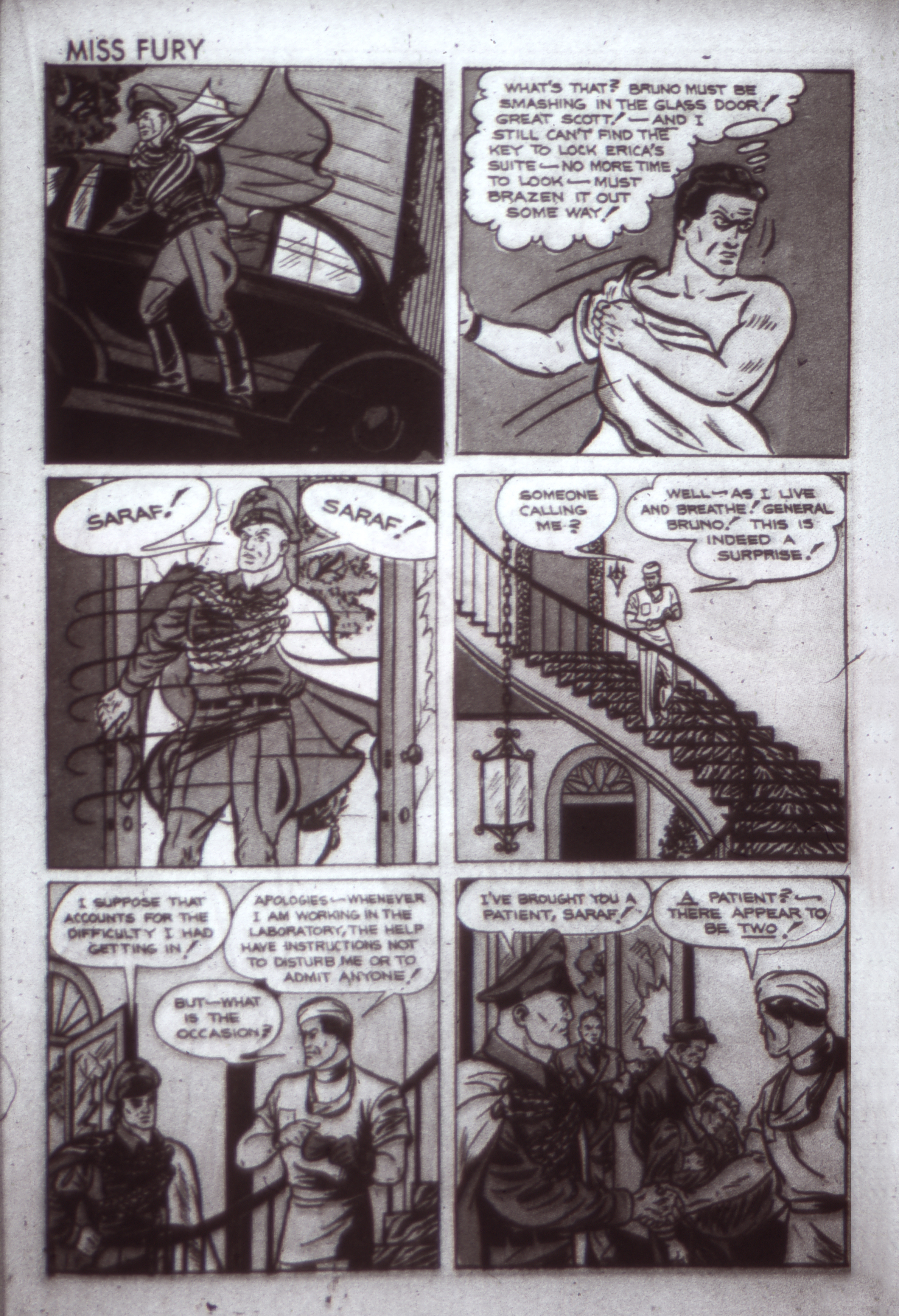 Read online Miss Fury (1942) comic -  Issue #5 - 31