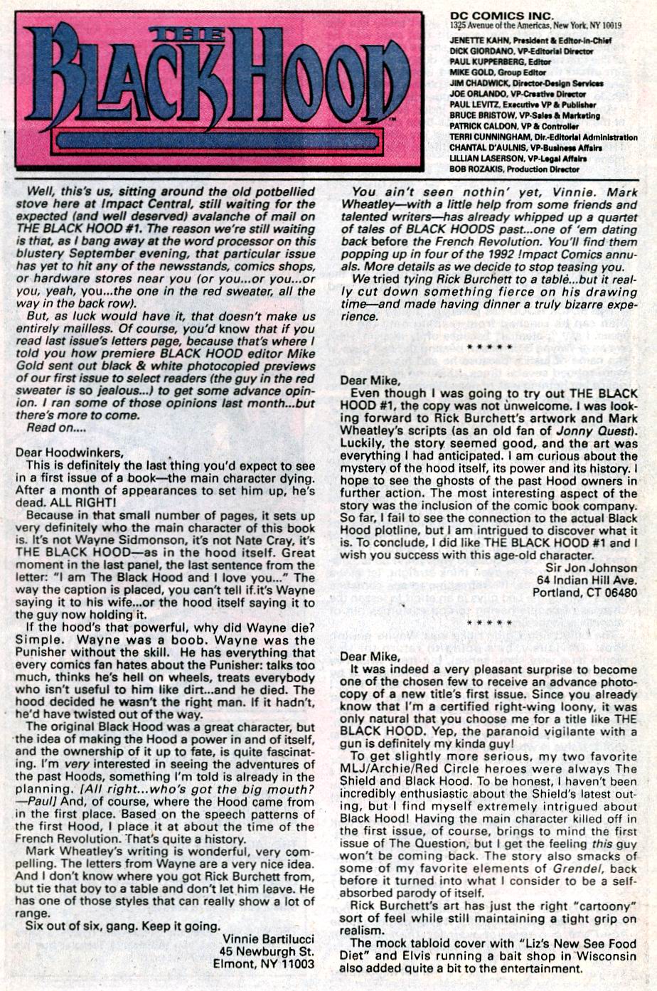 Read online The Black Hood (1991) comic -  Issue #3 - 24