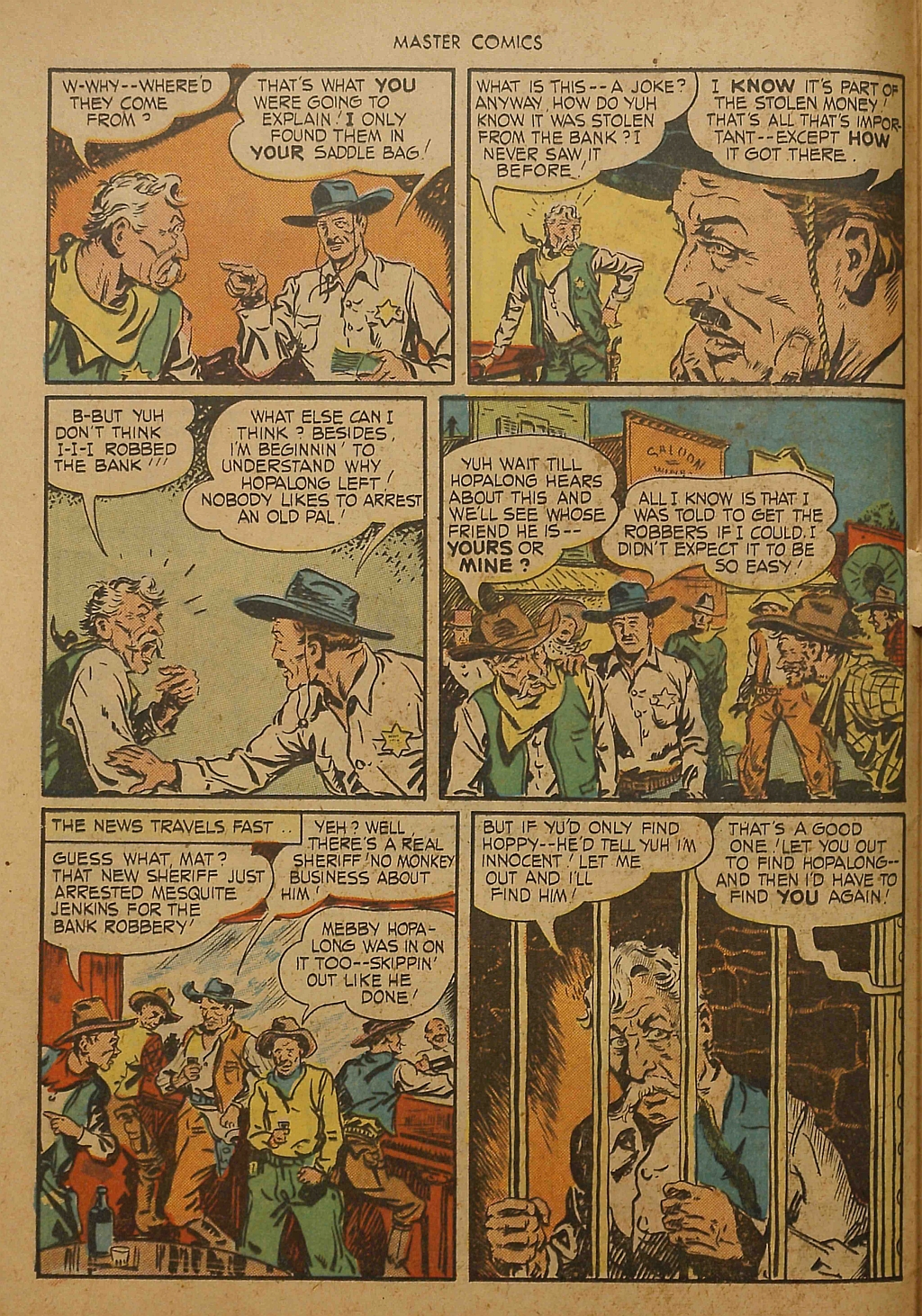 Read online Master Comics comic -  Issue #45 - 22