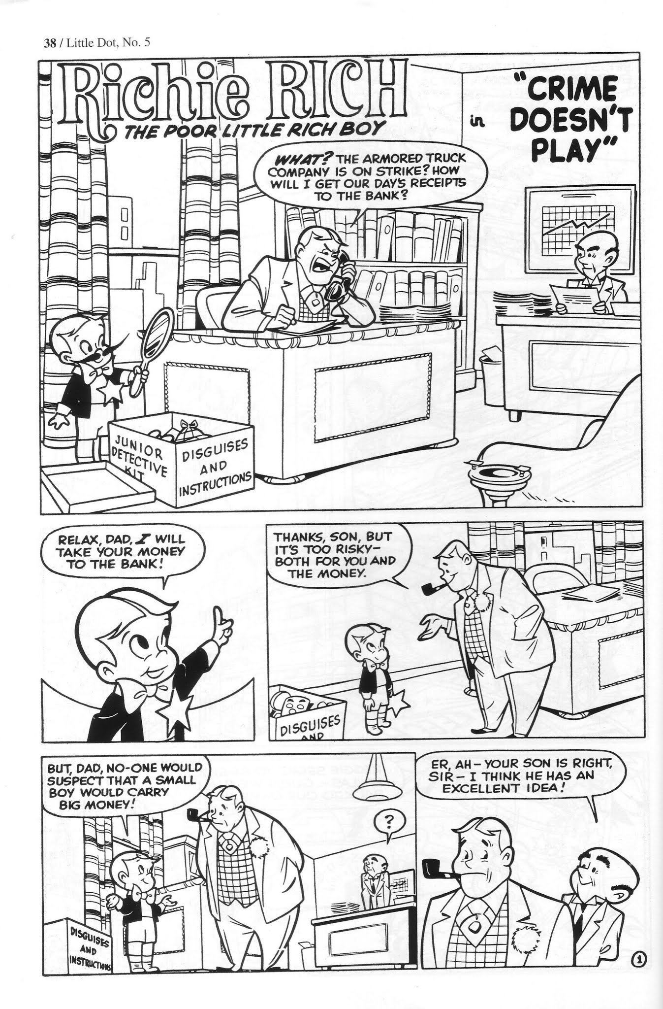 Read online Harvey Comics Classics comic -  Issue # TPB 2 (Part 1) - 39
