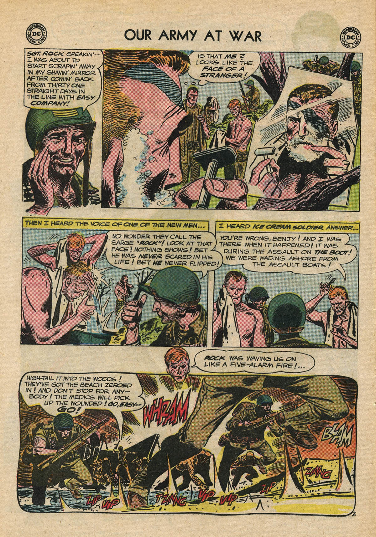 Read online Our Army at War (1952) comic -  Issue #127 - 4