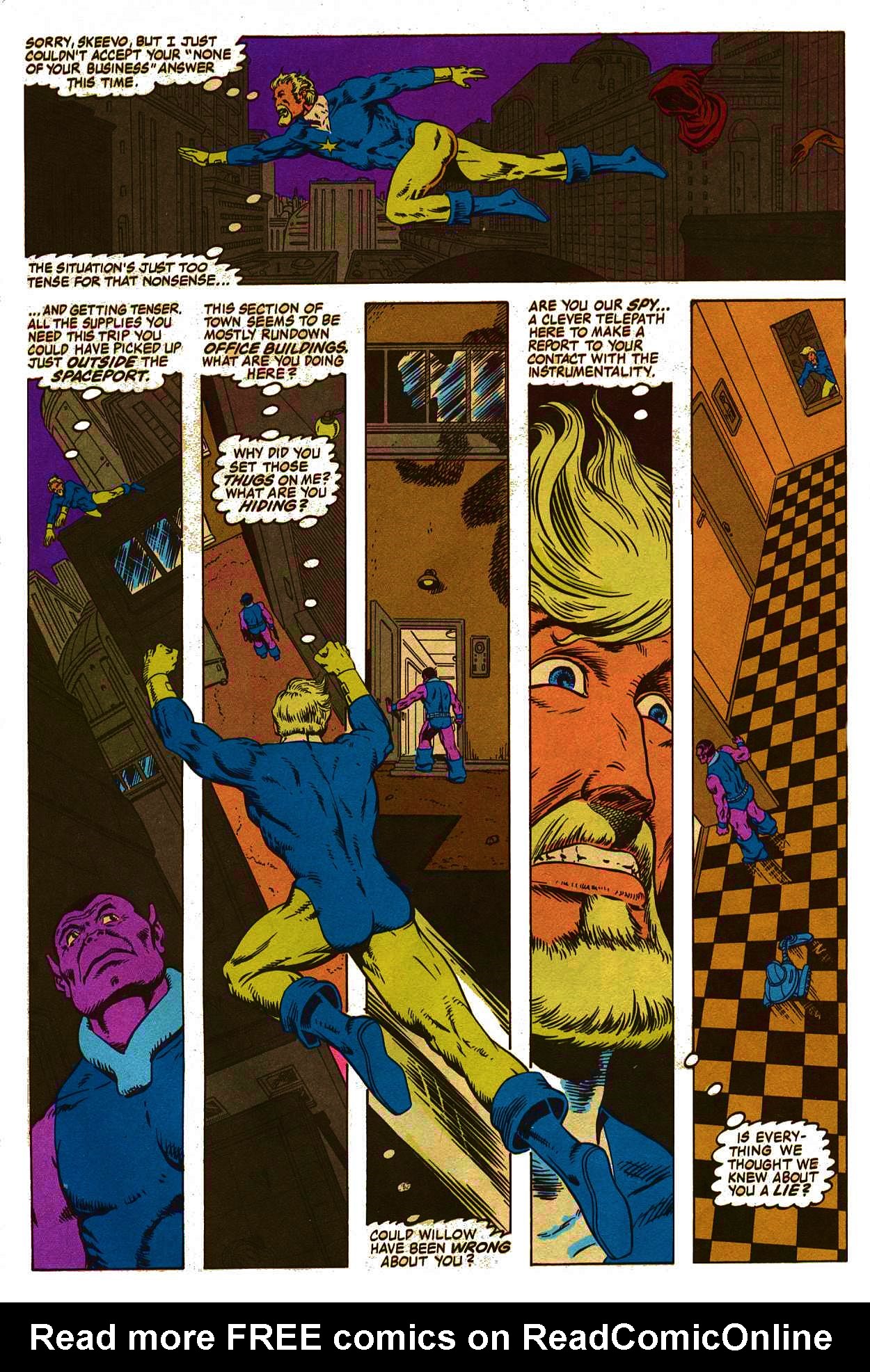 Read online Dreadstar comic -  Issue #18 - 22