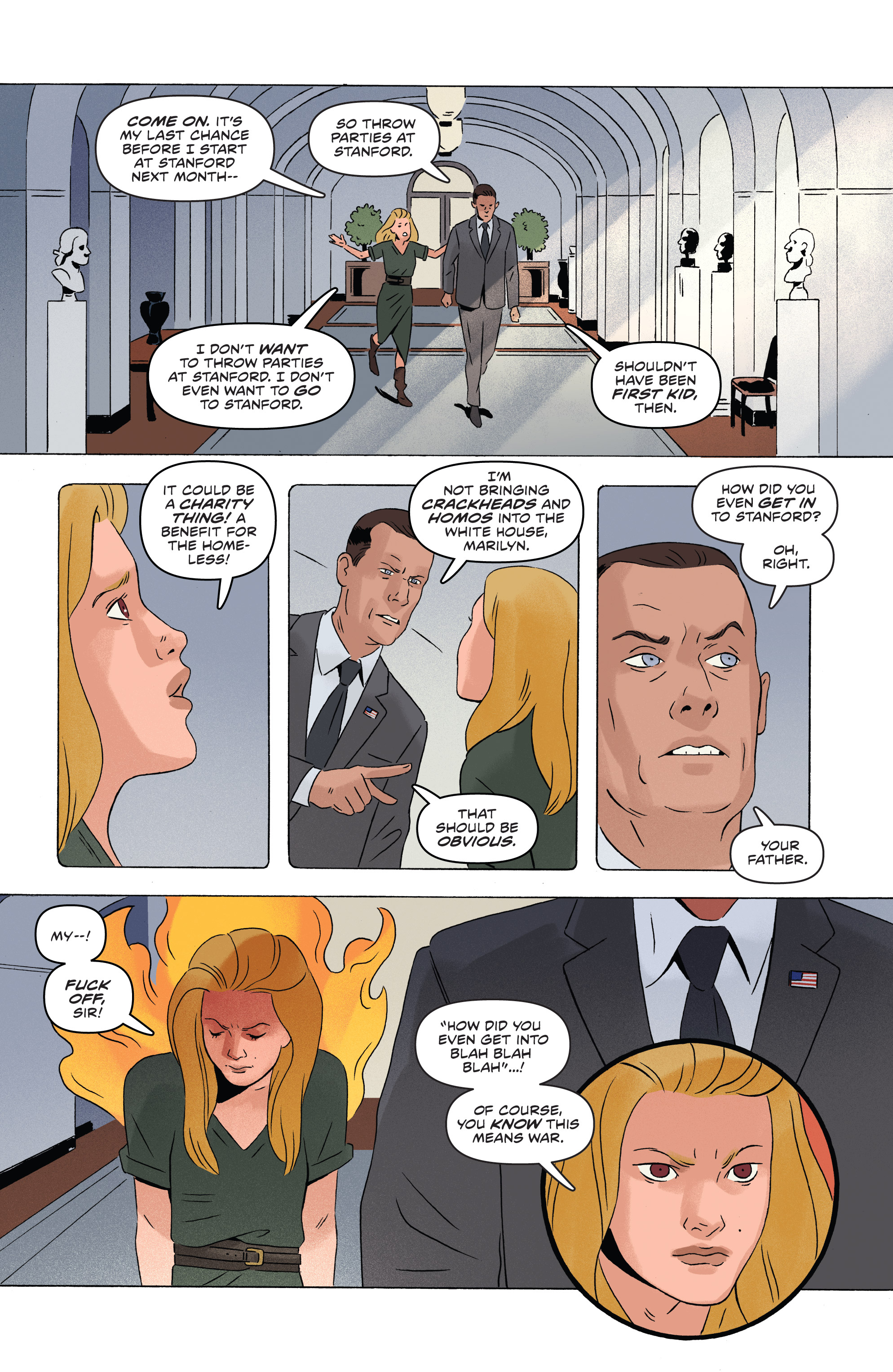 Read online Marilyn Manor comic -  Issue #1 - 9