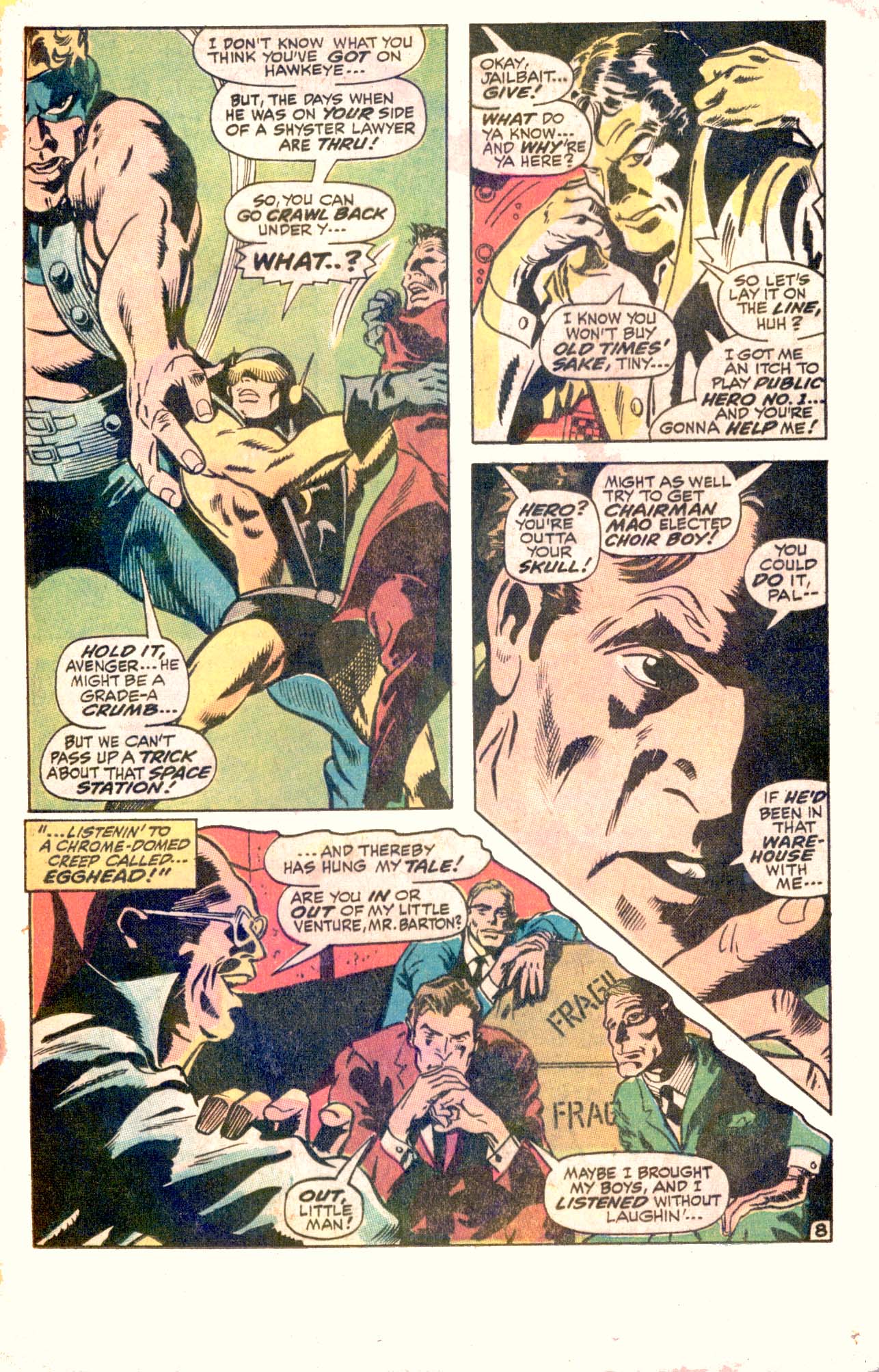 Read online The Avengers (1963) comic -  Issue #64 - 8