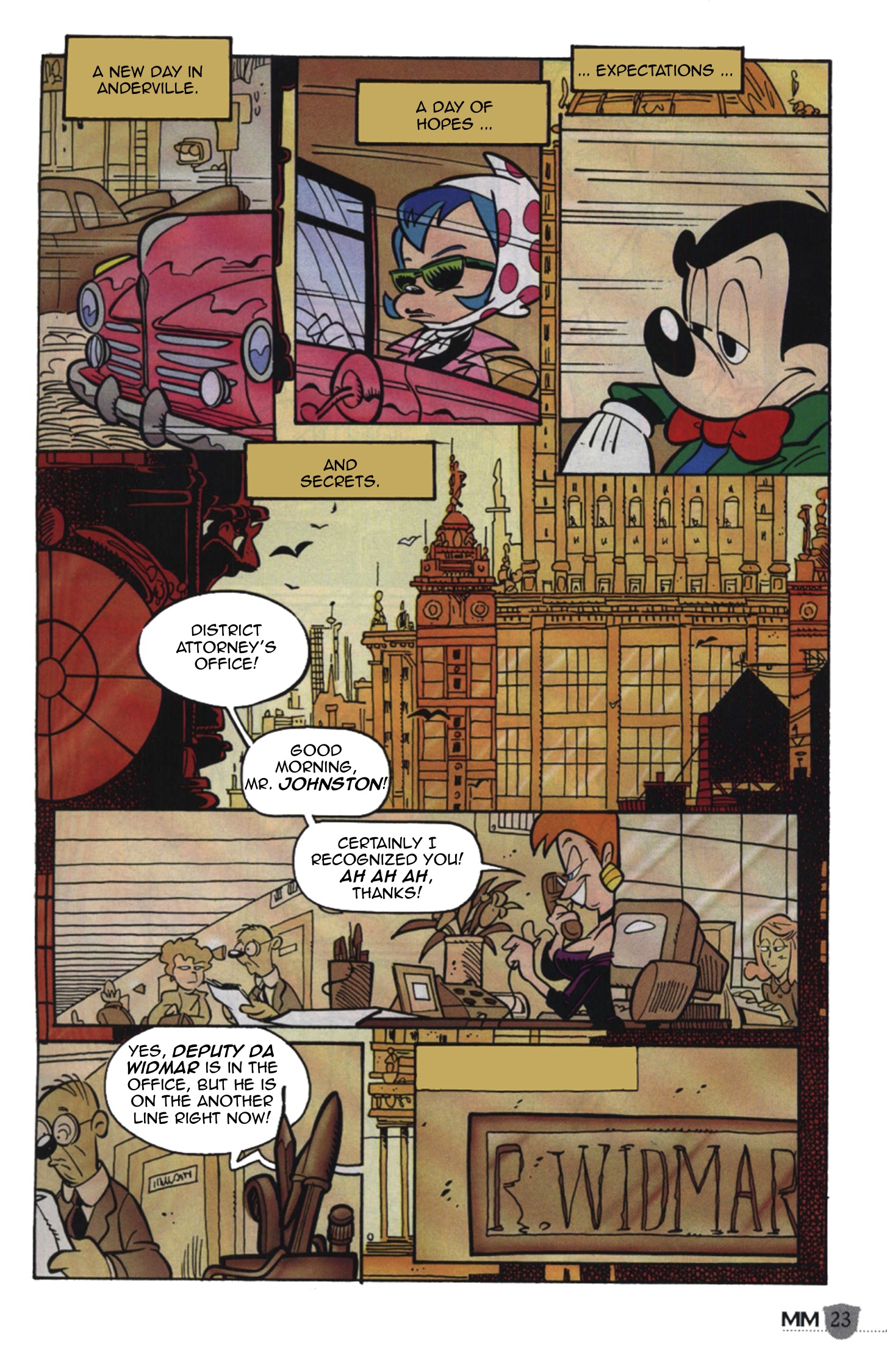 Read online Mickey Mouse Mystery Magazine comic -  Issue #2 - 23