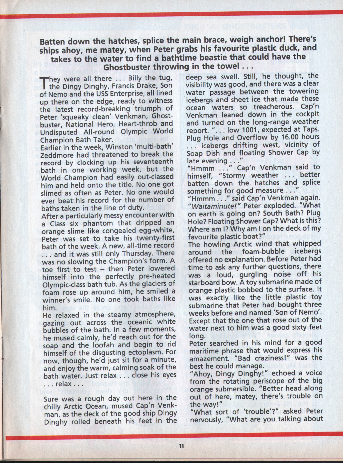 Read online The Real Ghostbusters comic -  Issue #60 - 11