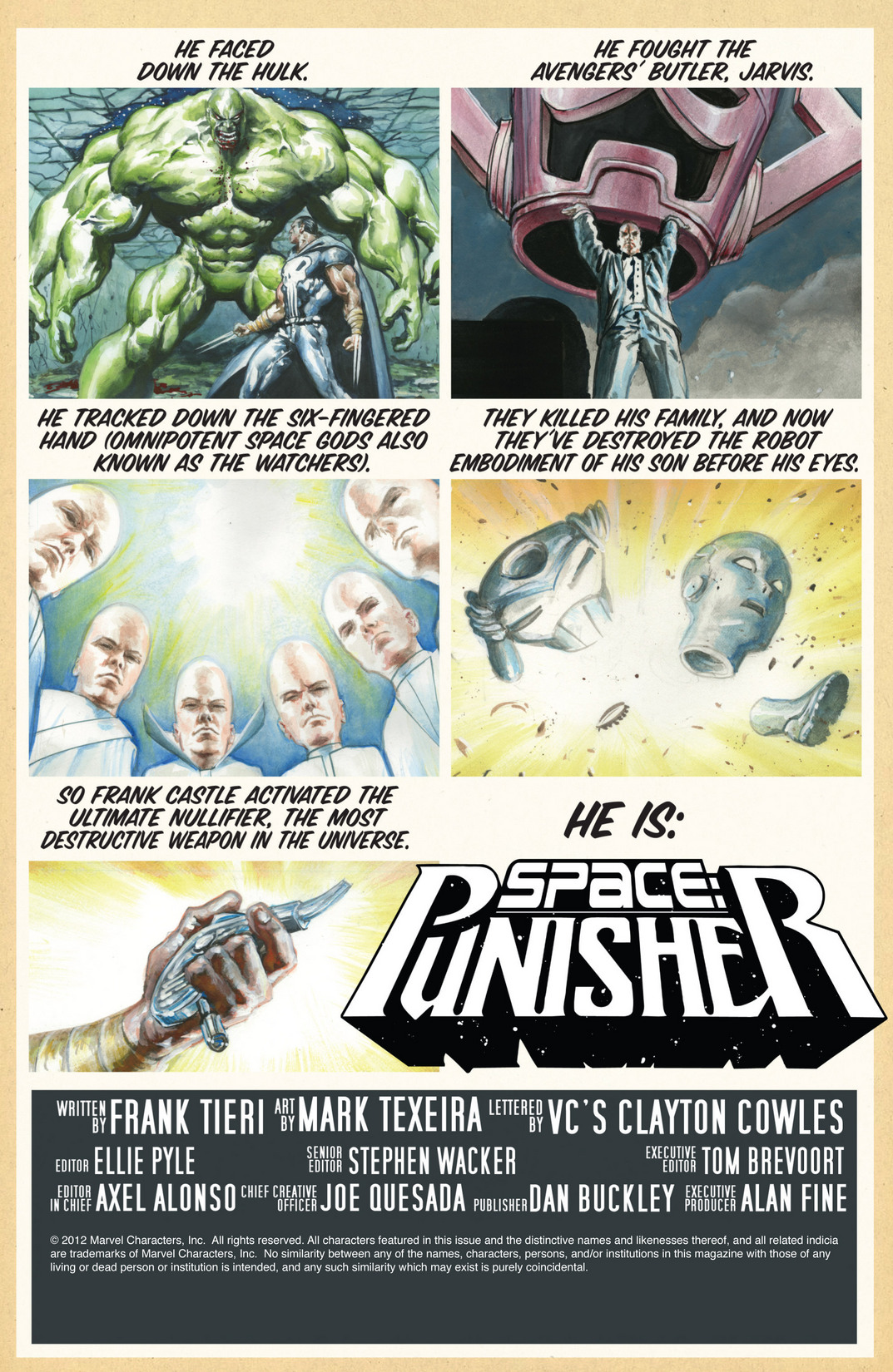 Read online Space: Punisher comic -  Issue #4 - 2