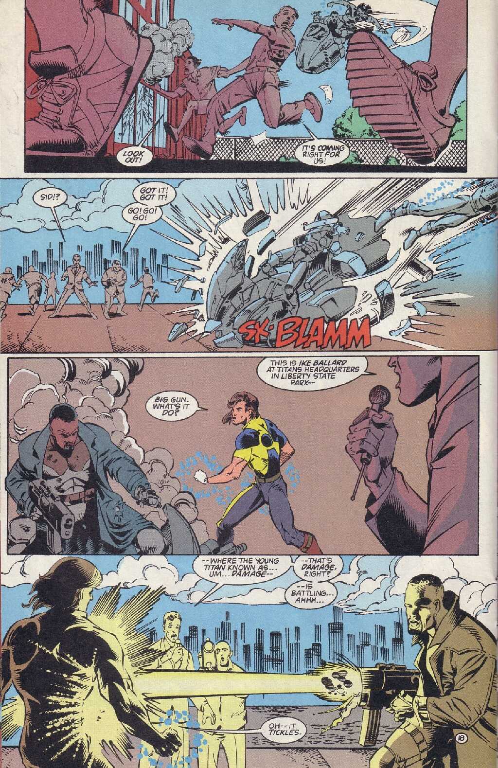 Read online Damage (1994) comic -  Issue #17 - 18