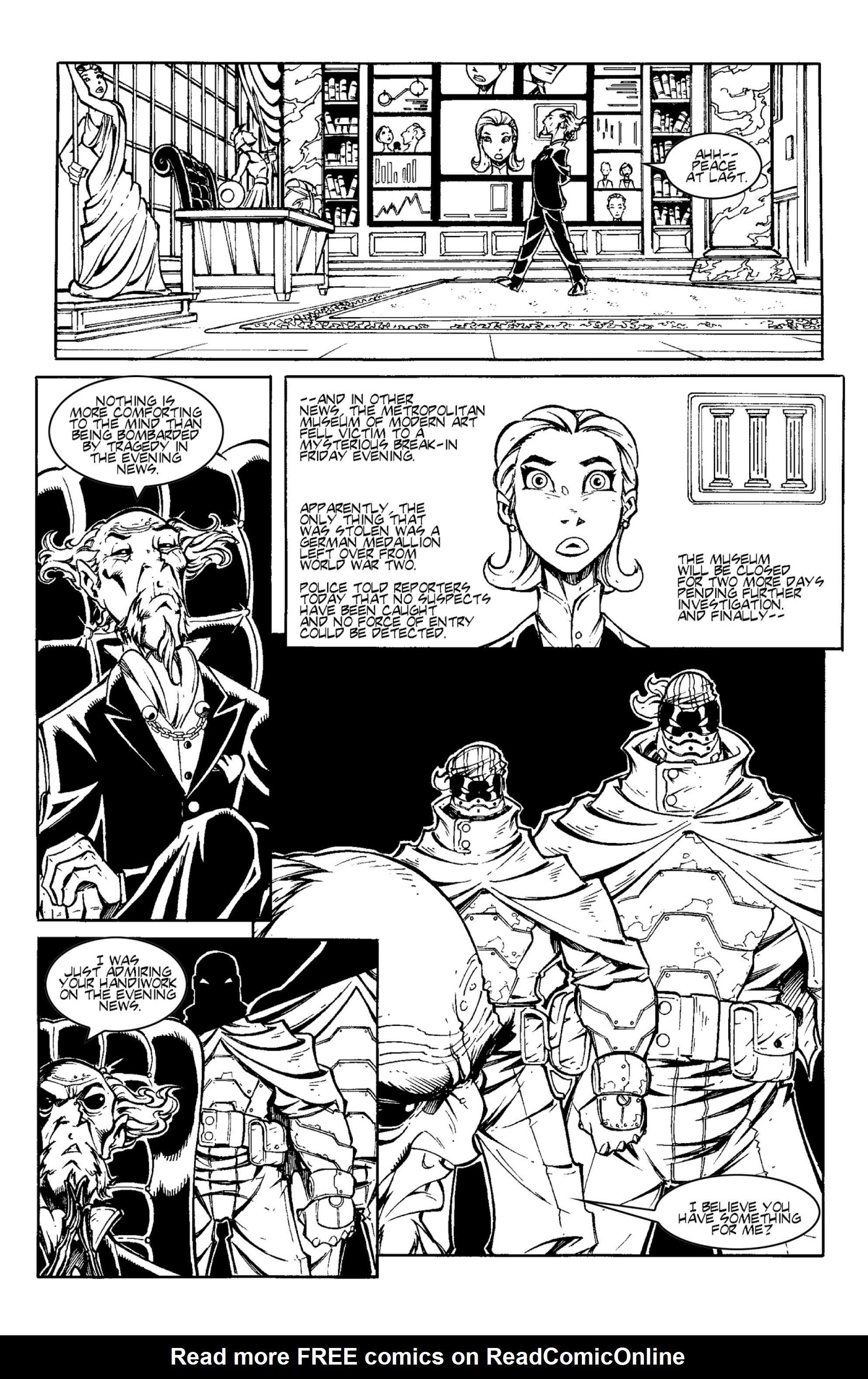 Read online Warrior Nun Areala: Armor of God comic -  Issue # TPB - 15