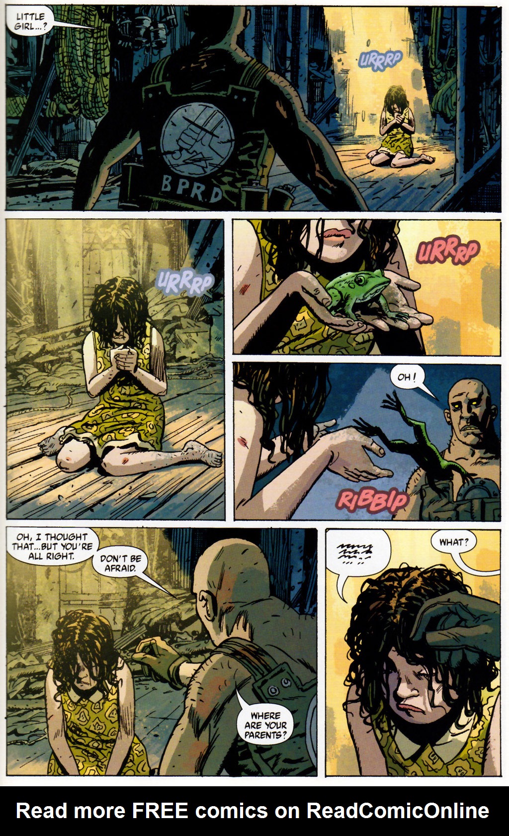 Read online B.P.R.D., Plague of Frogs comic -  Issue #2 - 18