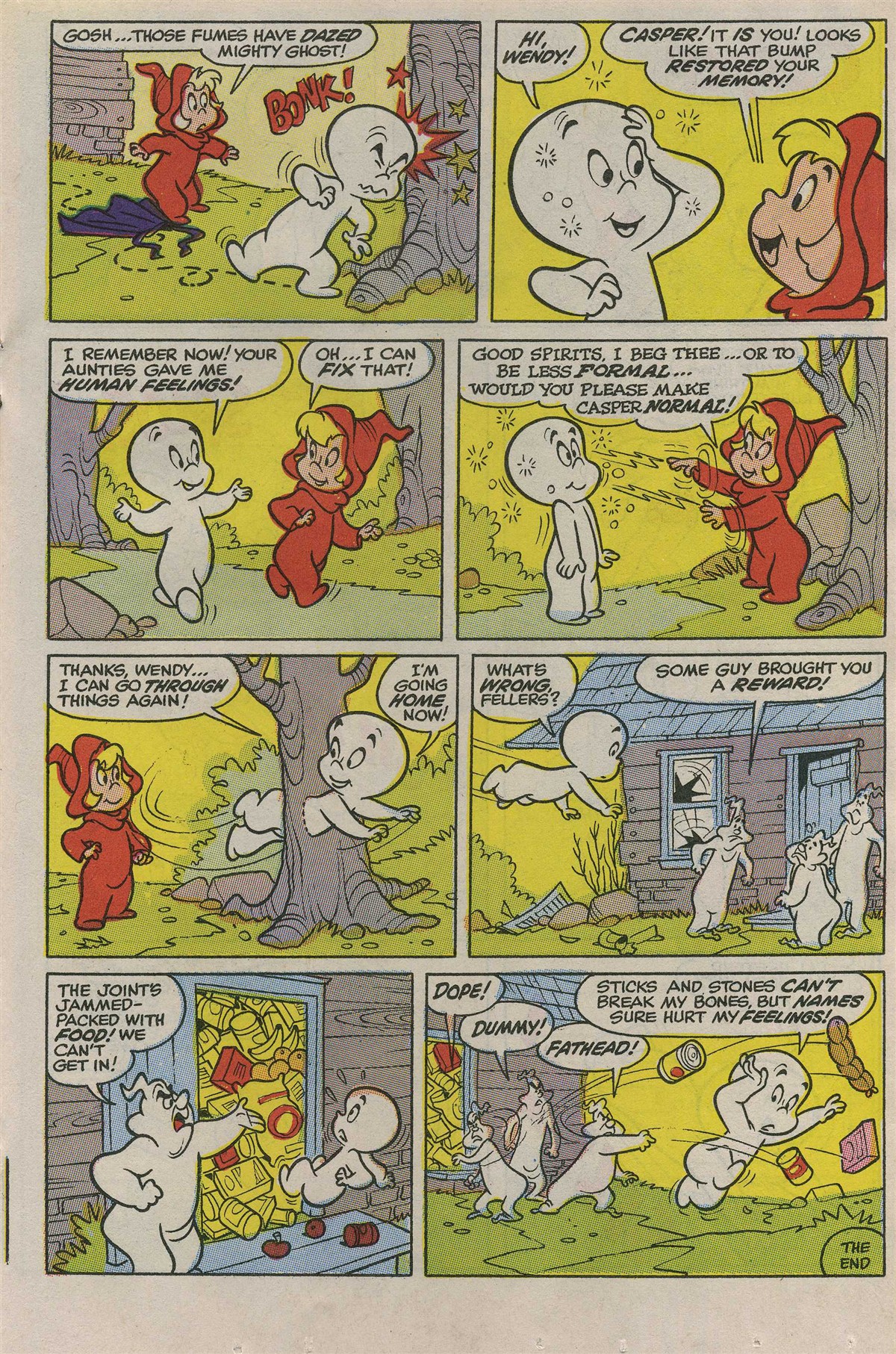 Read online Casper the Friendly Ghost (1991) comic -  Issue #1 - 17