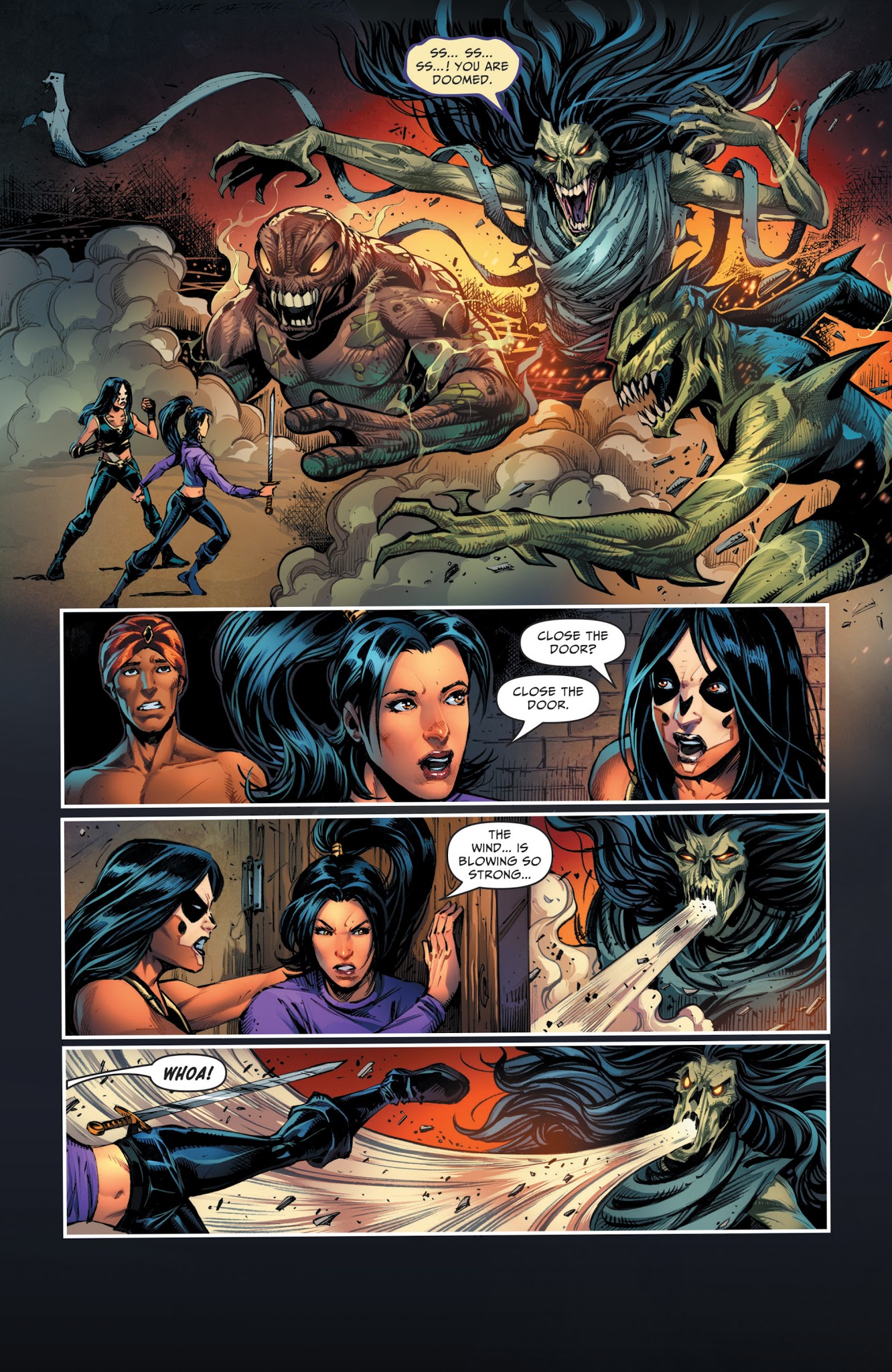 Read online Grimm Fairy Tales: Dance of the Dead comic -  Issue #5 - 3