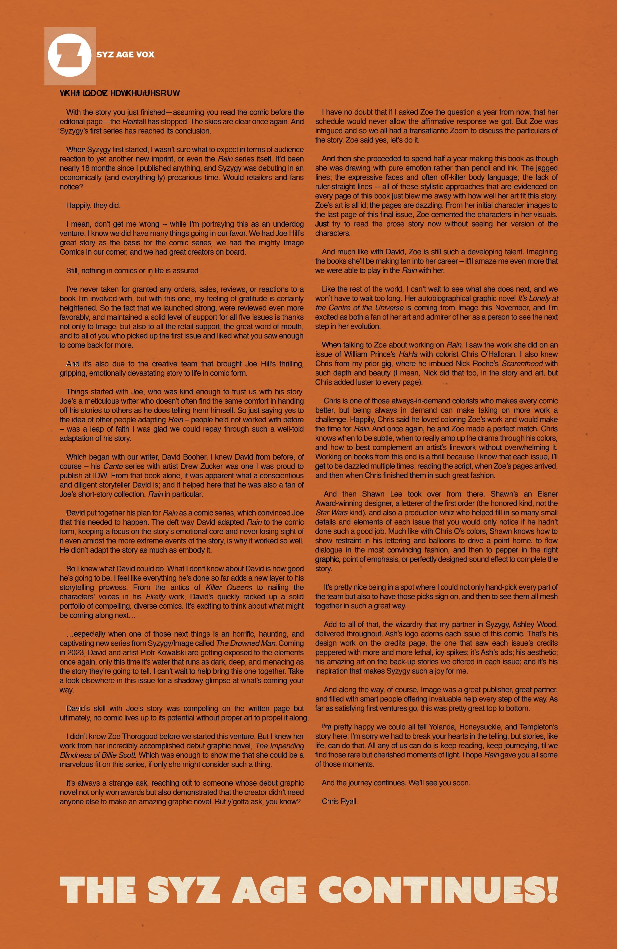 Read online Joe Hill's Rain comic -  Issue #5 - 28