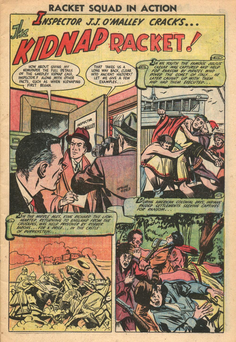 Read online Racket Squad in Action comic -  Issue #6 - 3