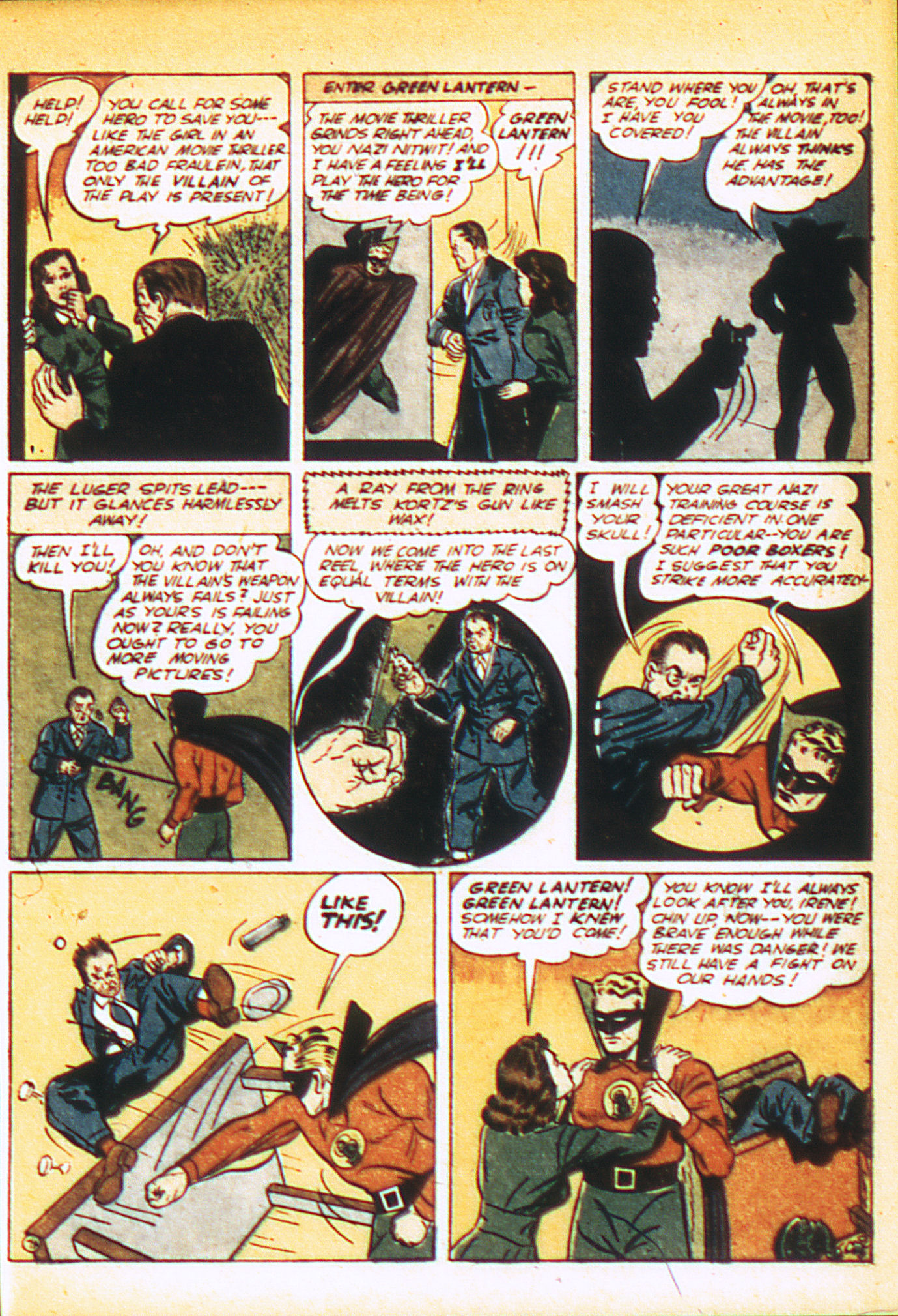 Read online Green Lantern (1941) comic -  Issue #4 - 10
