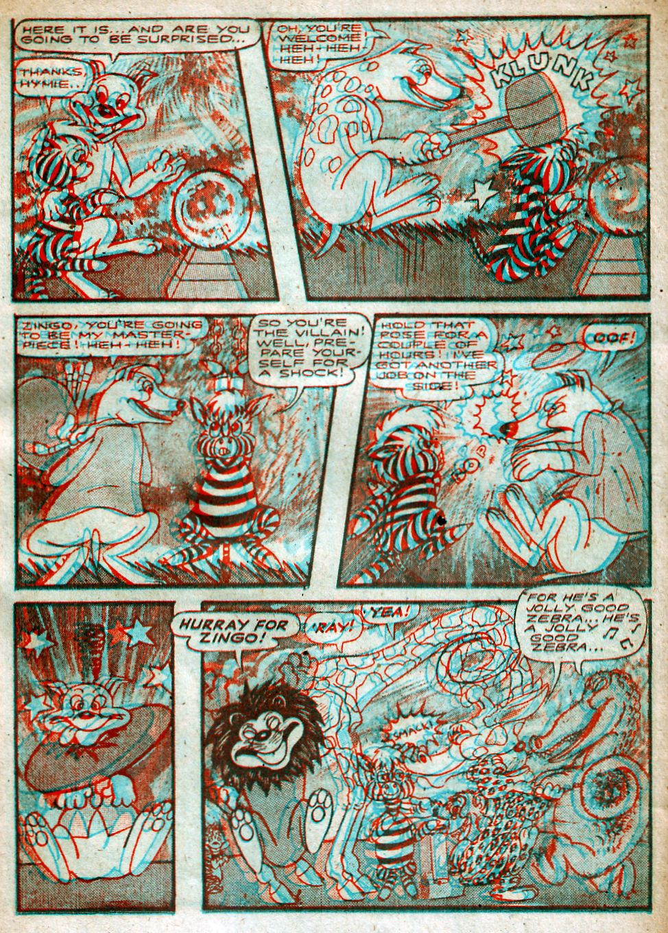 Read online 3-D Circus comic -  Issue # Full - 13