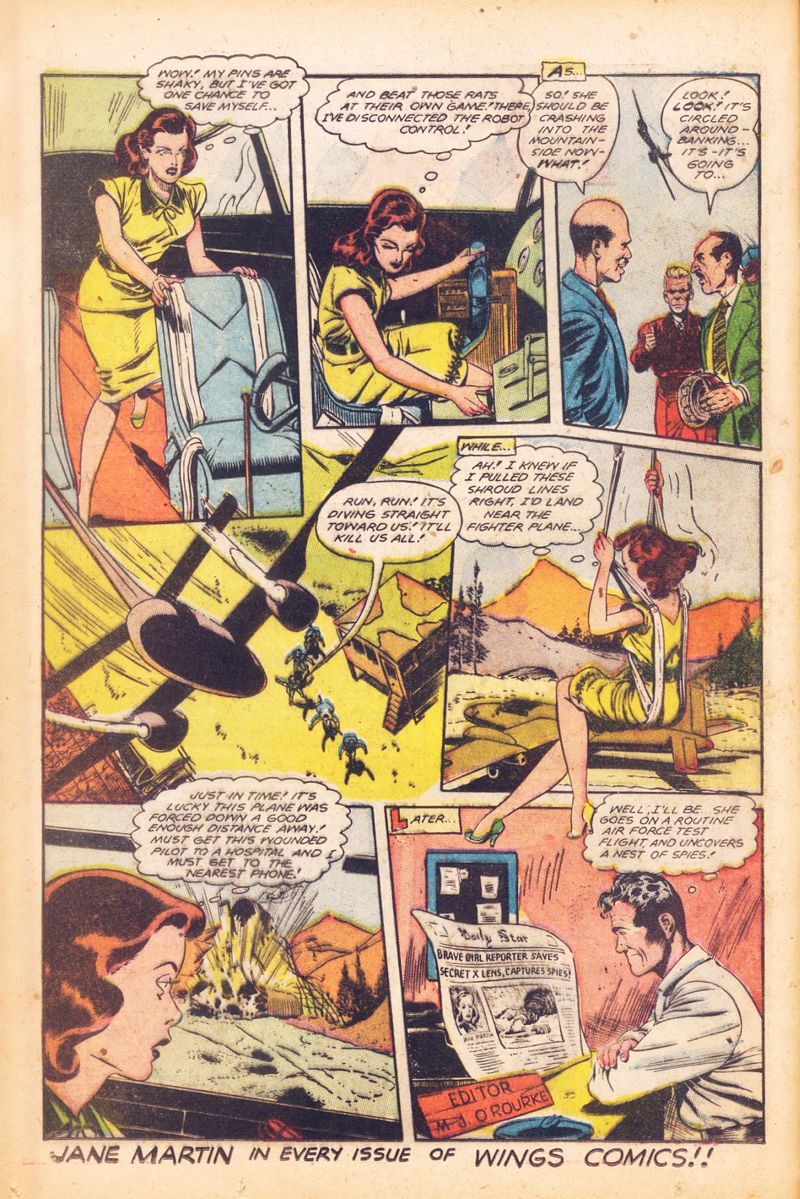 Read online Wings Comics comic -  Issue #101 - 18