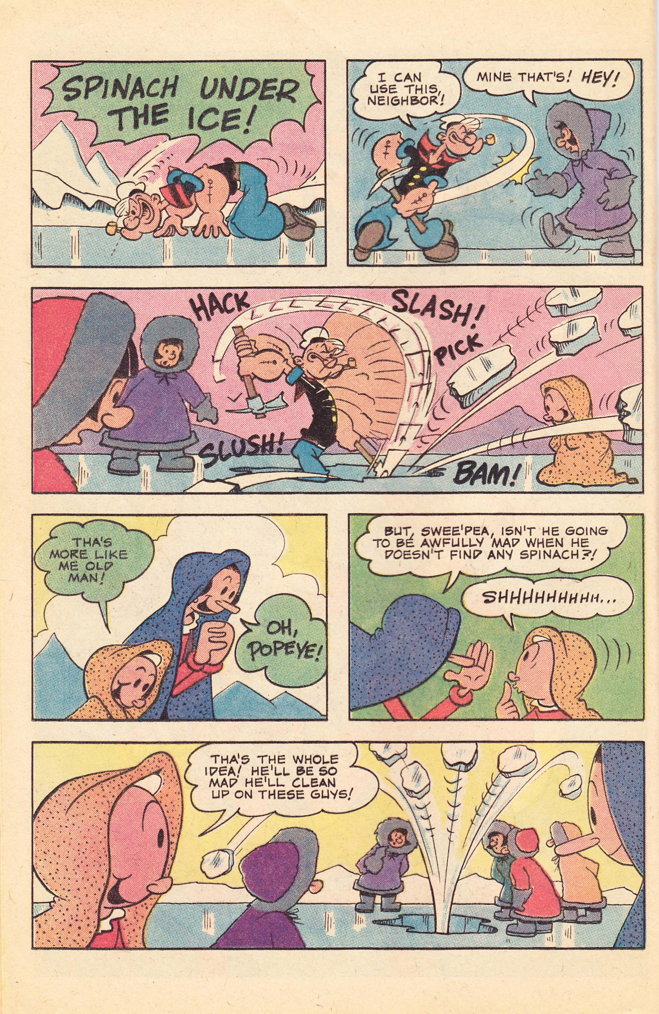 Read online Popeye (1948) comic -  Issue #183 - 16