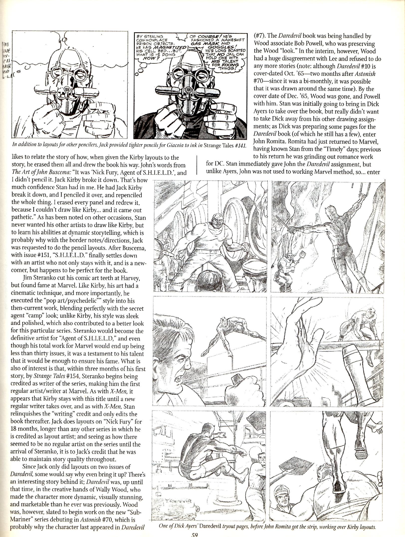 Read online The Jack Kirby Collector comic -  Issue #29 - 58