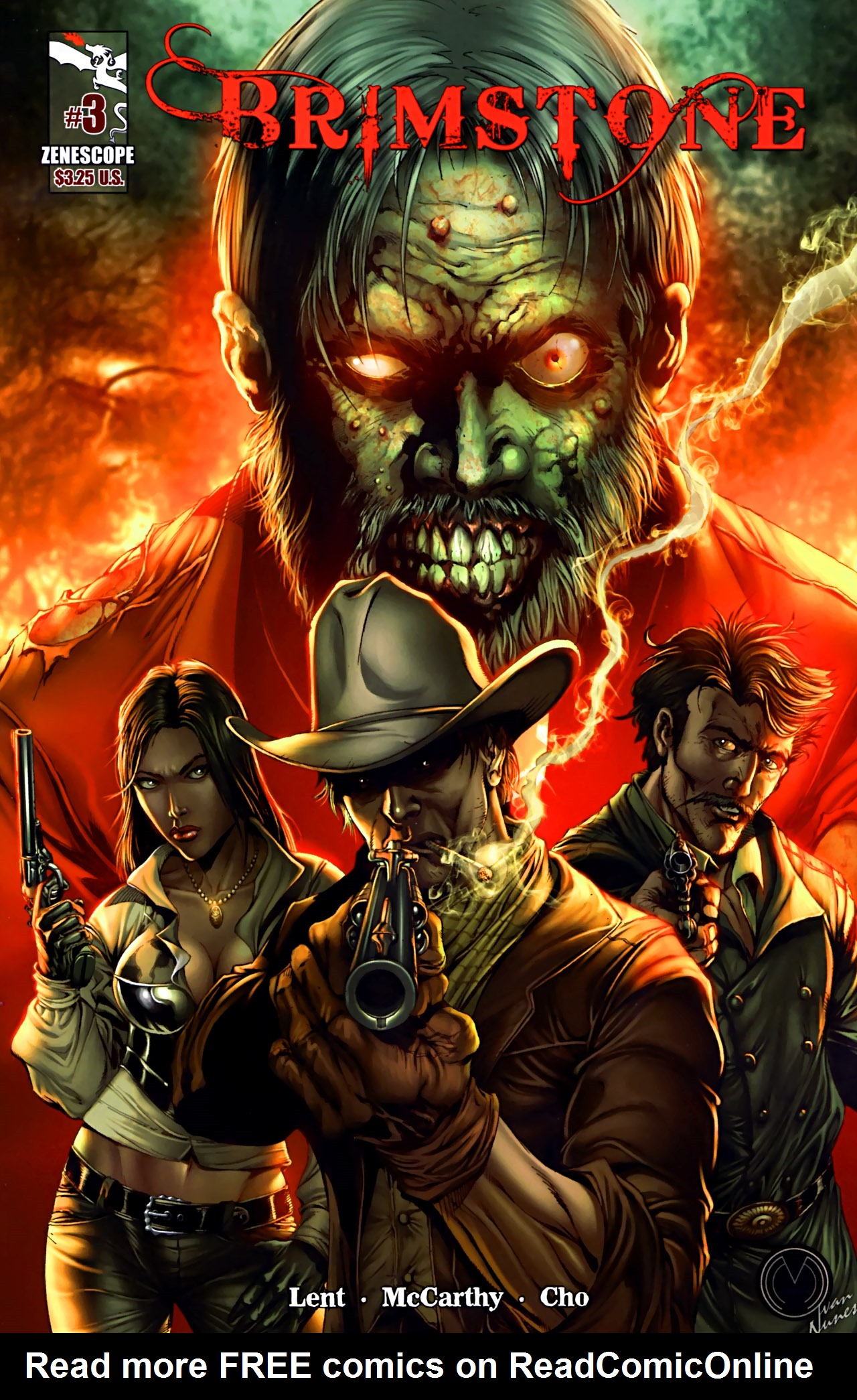 Read online Brimstone comic -  Issue #3 - 2