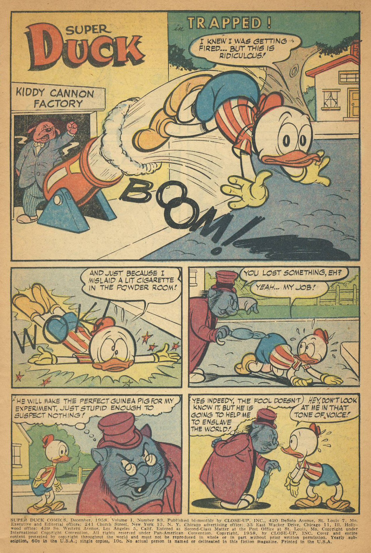 Read online Super Duck Comics comic -  Issue #83 - 3