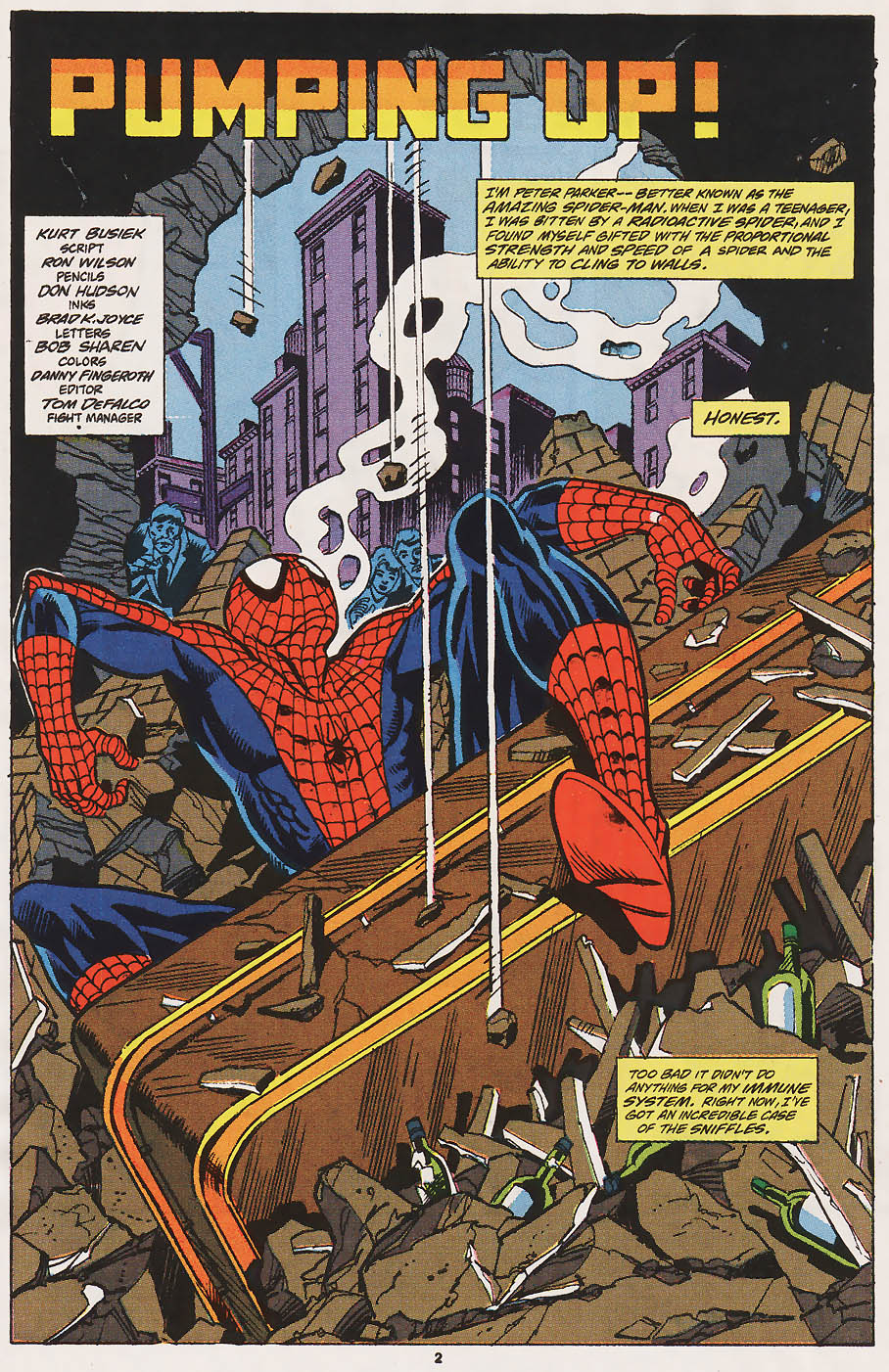 Read online Web of Spider-Man (1985) comic -  Issue #82 - 3