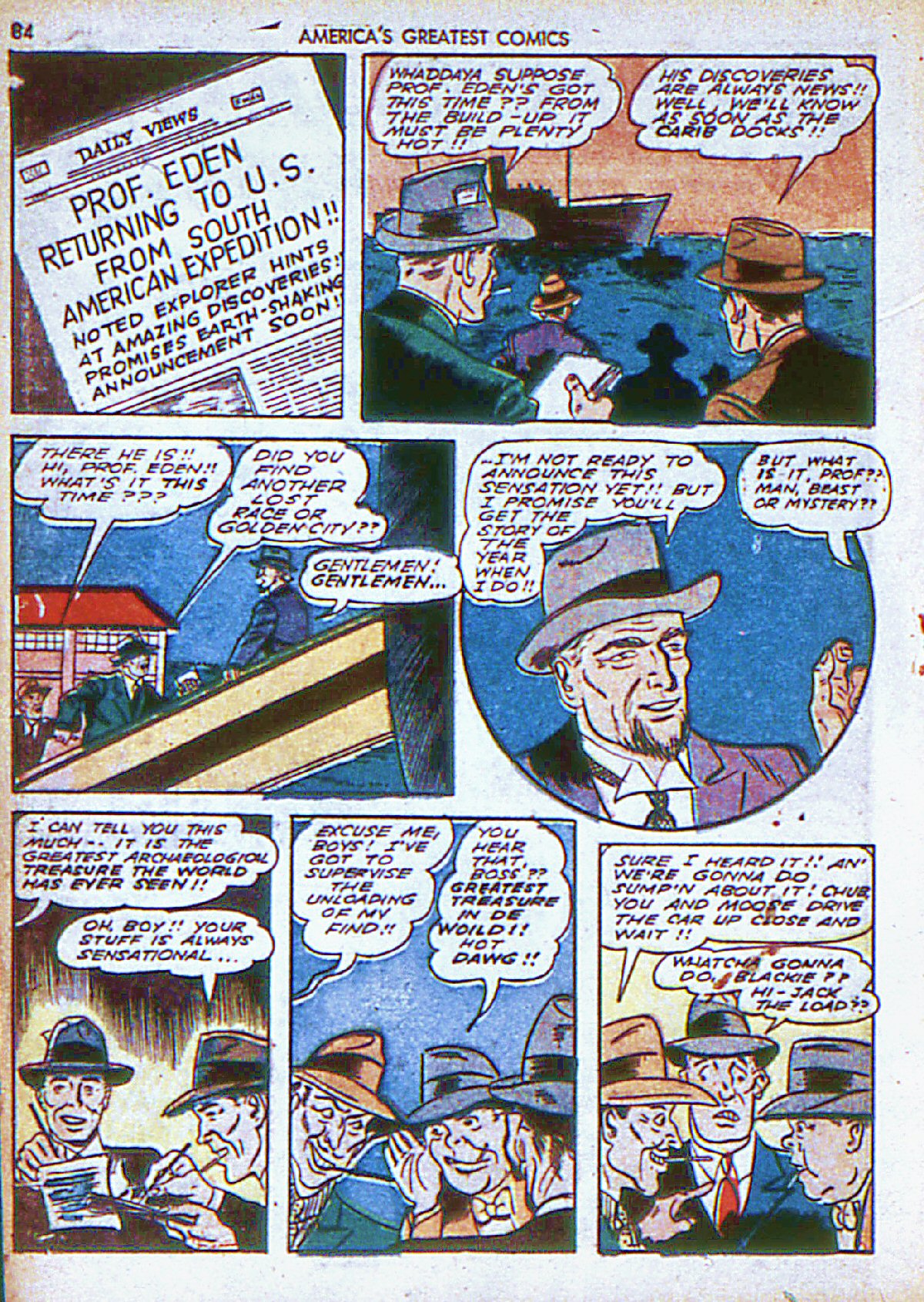 Read online America's Greatest Comics comic -  Issue #6 - 85