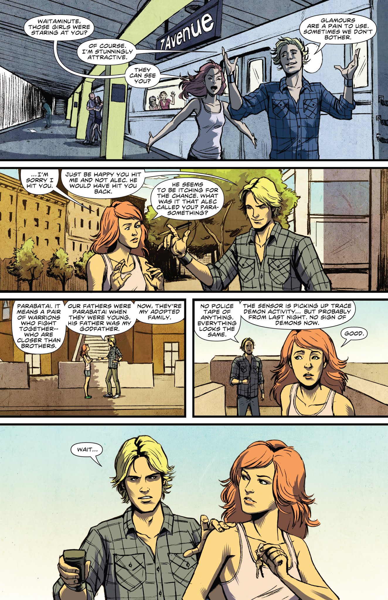 Read online The Mortal Instruments: City of Bones comic -  Issue #2 - 21