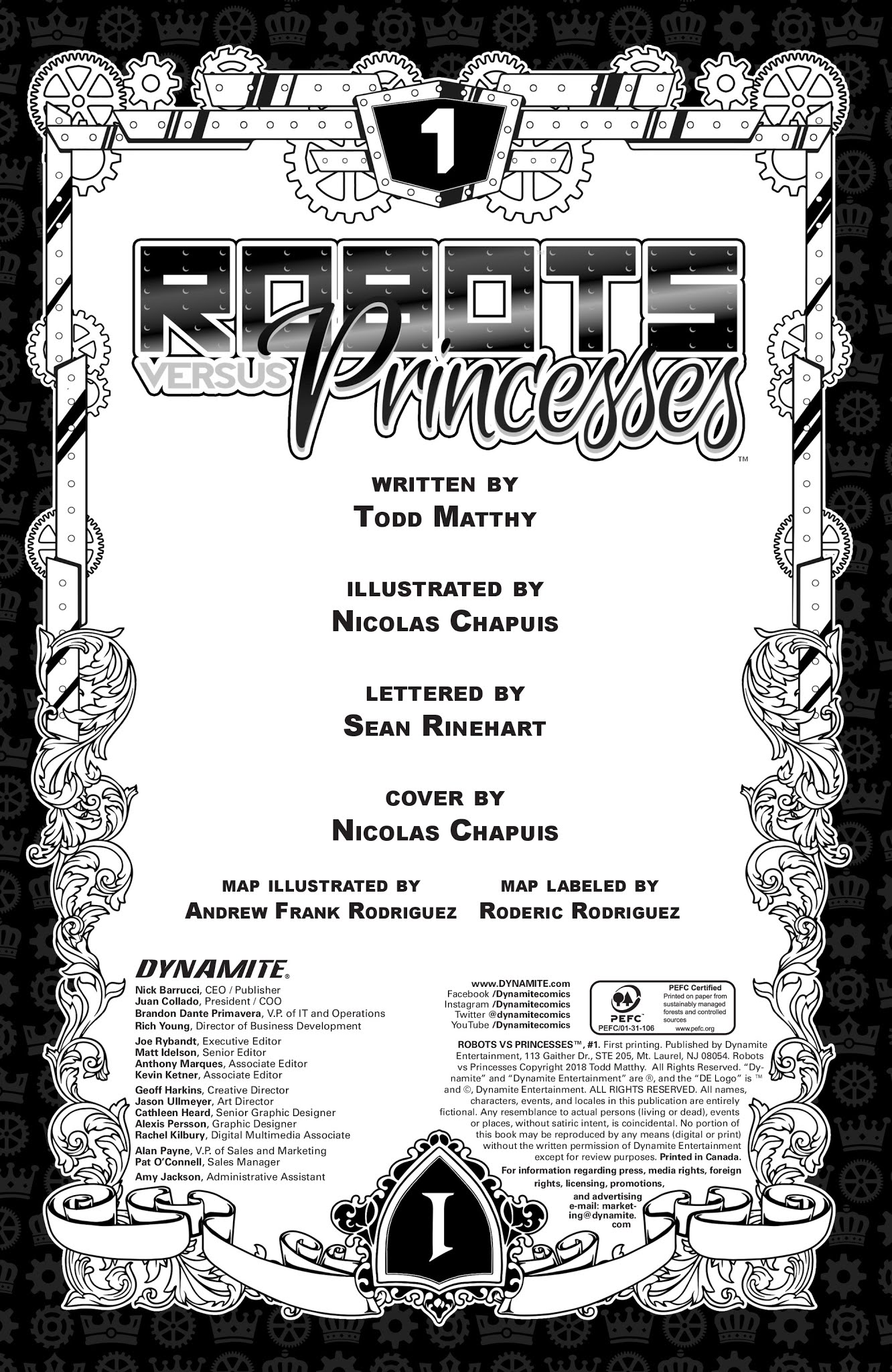 Read online Robots Versus Princesses comic -  Issue #1 - 2