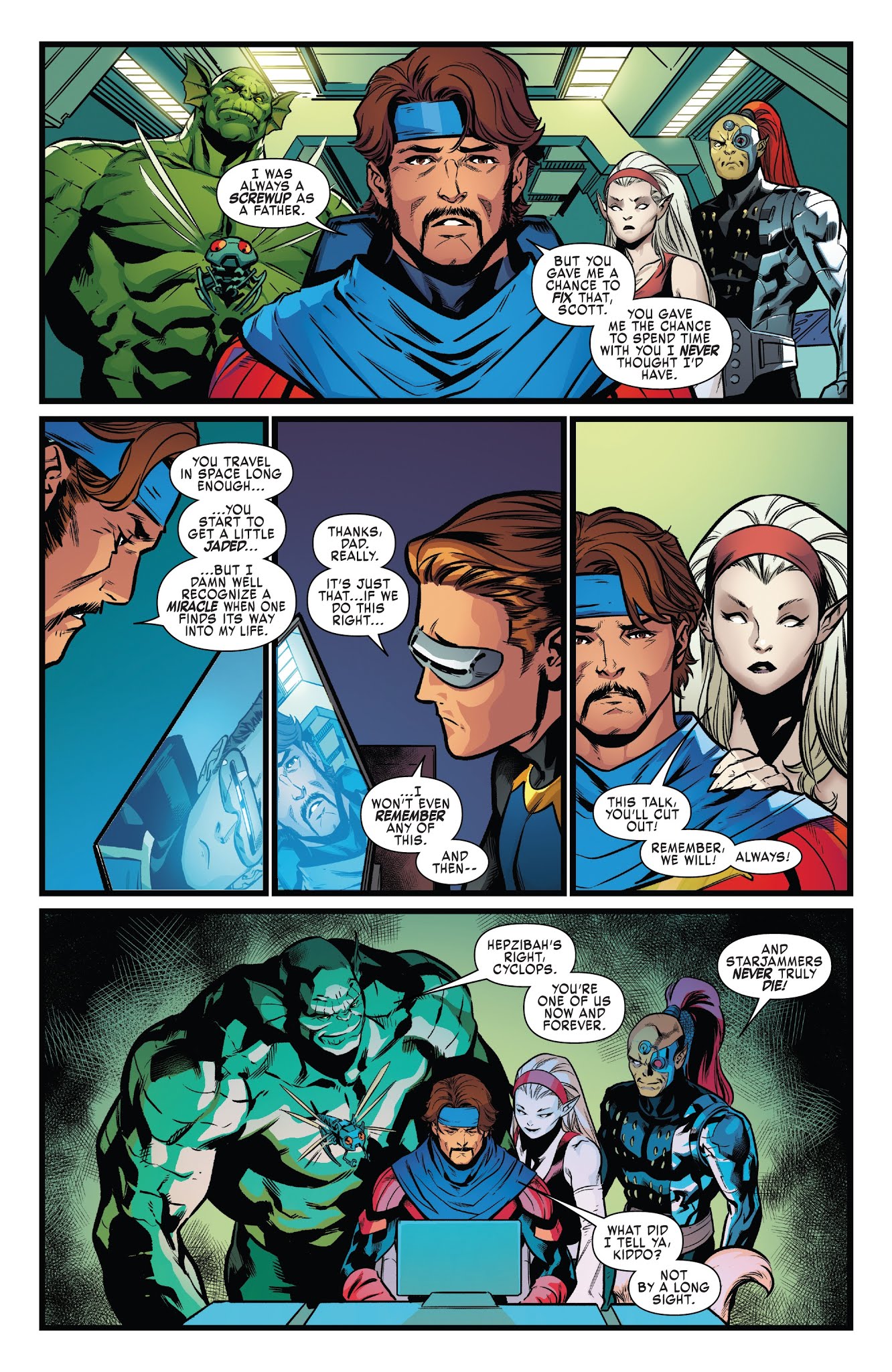 Read online X-Men: Blue comic -  Issue #36 - 8