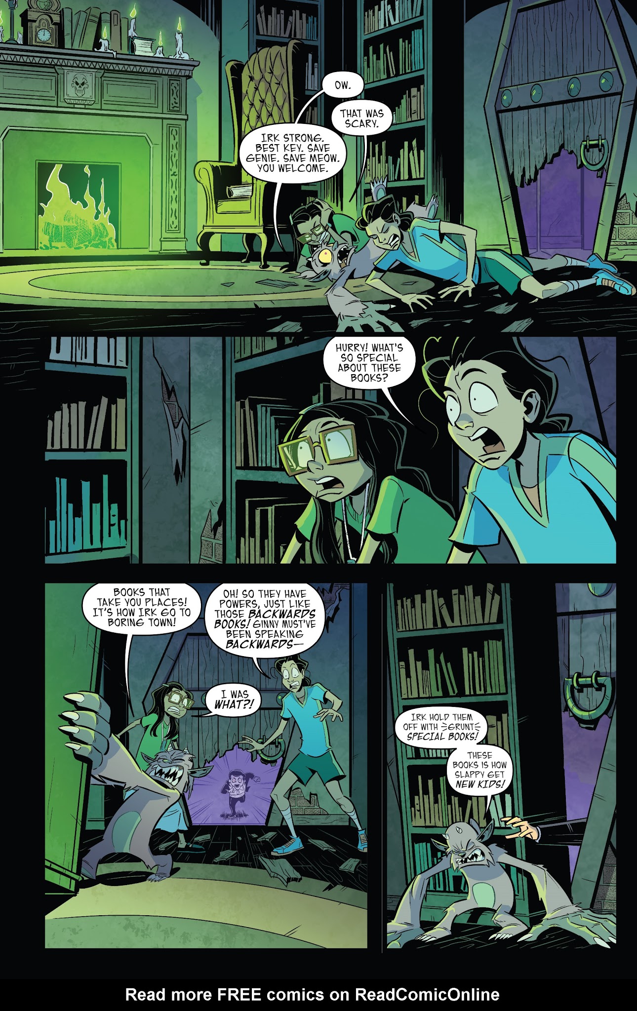 Read online Goosebumps: Monsters At Midnight comic -  Issue #3 - 15