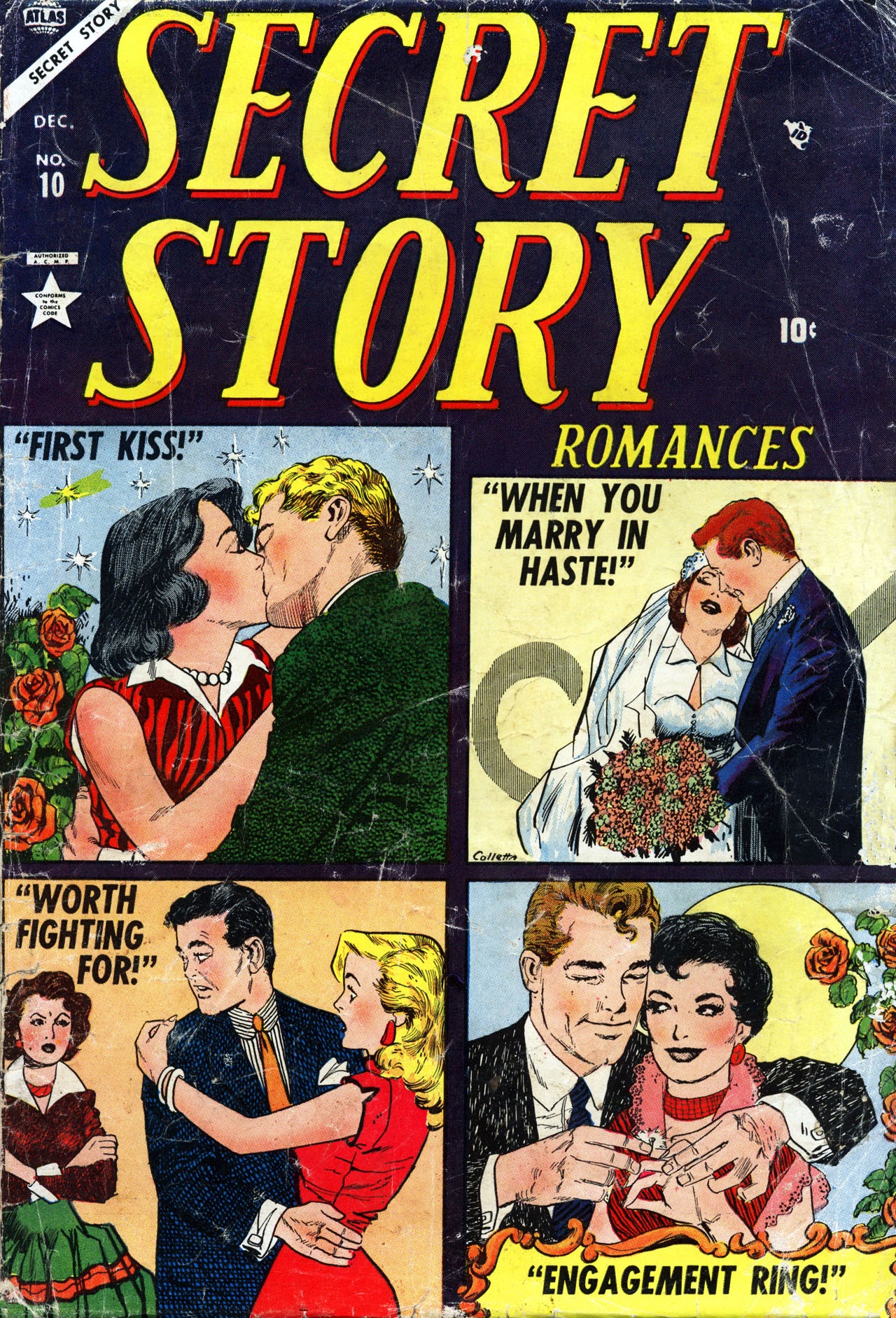 Read online Secret Story Romances comic -  Issue #10 - 1