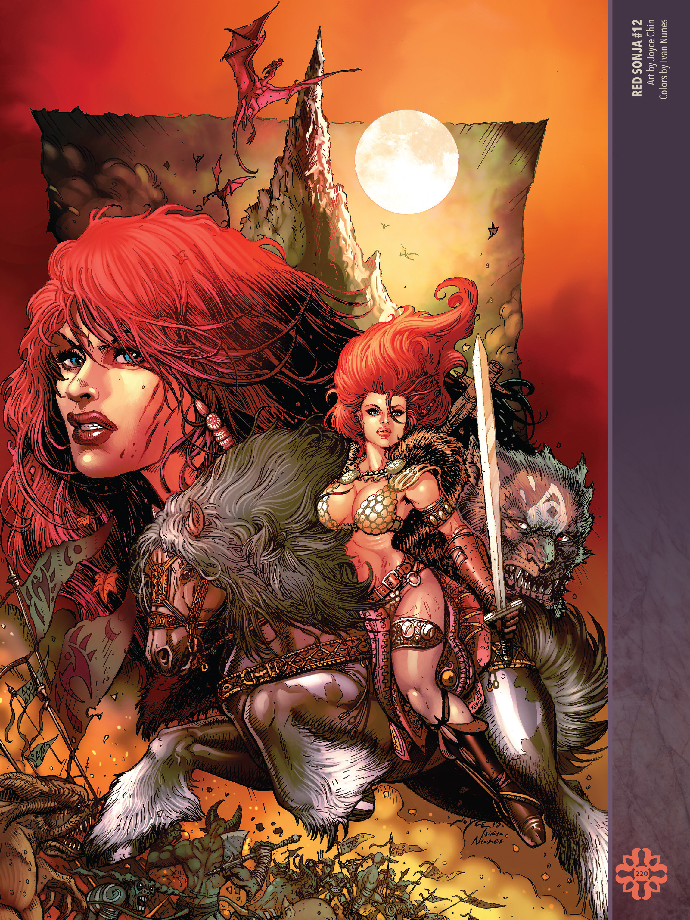 Read online The Art of Red Sonja comic -  Issue # TPB 2 (Part 3) - 21