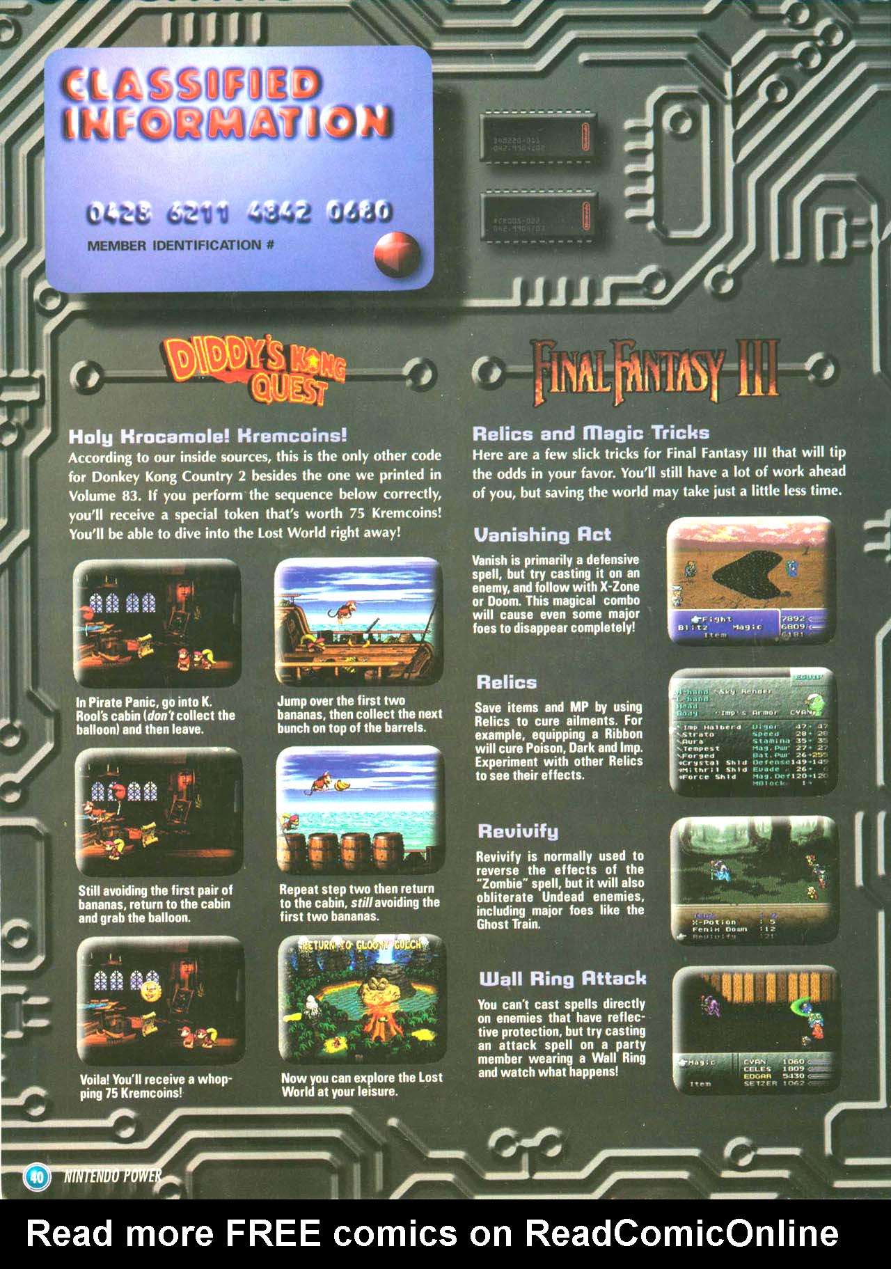 Read online Nintendo Power comic -  Issue #86 - 41