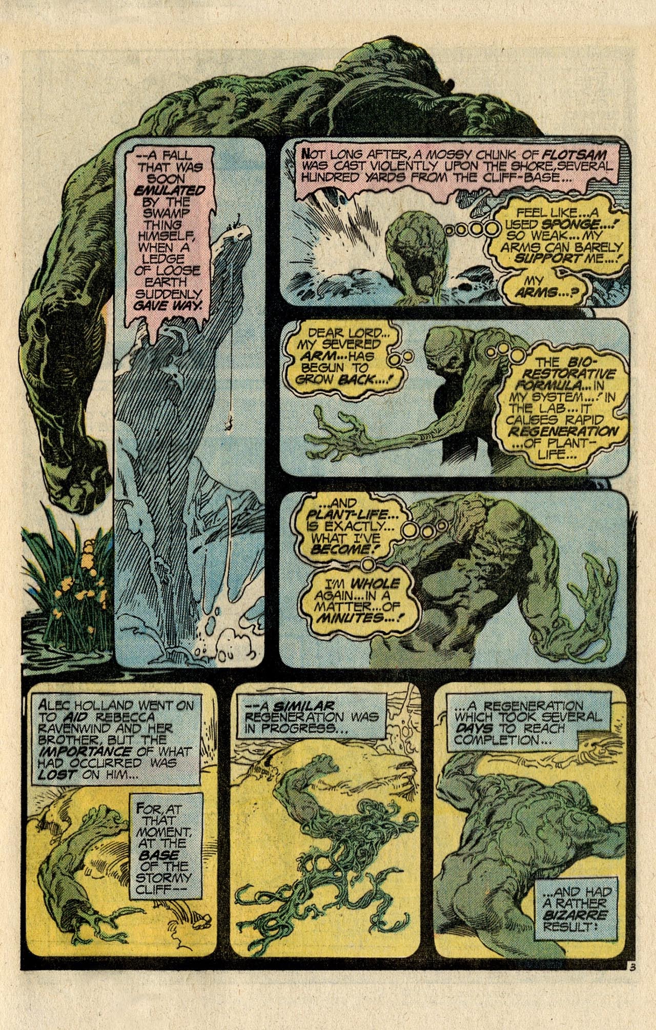 Read online Swamp Thing (1972) comic -  Issue #19 - 5
