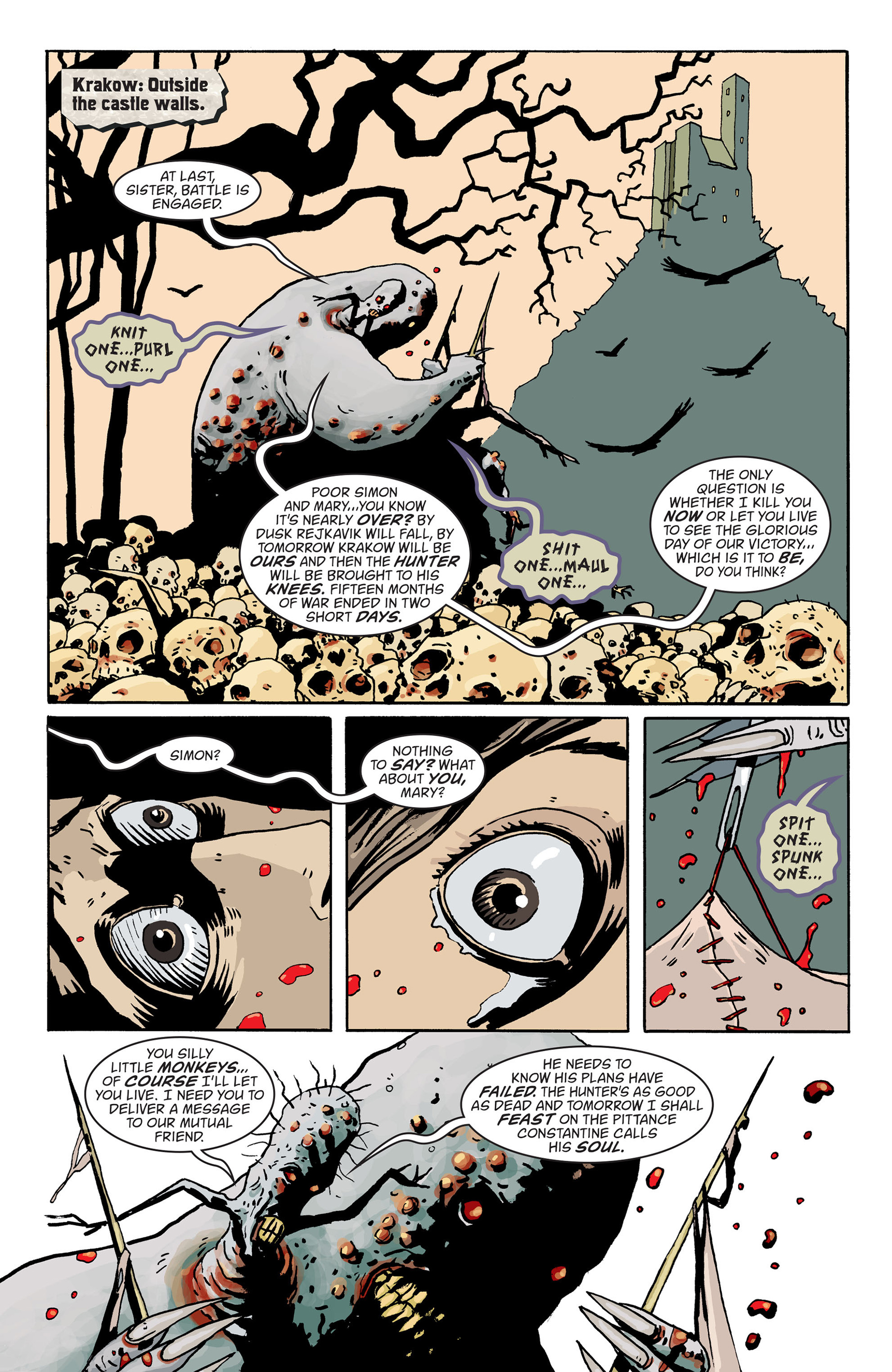 Read online Books of Magick: Life During Wartime comic -  Issue #5 - 15