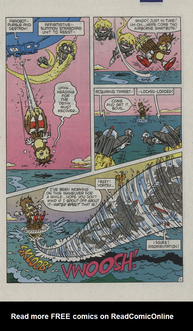 Read online Tails comic -  Issue #1 - 17