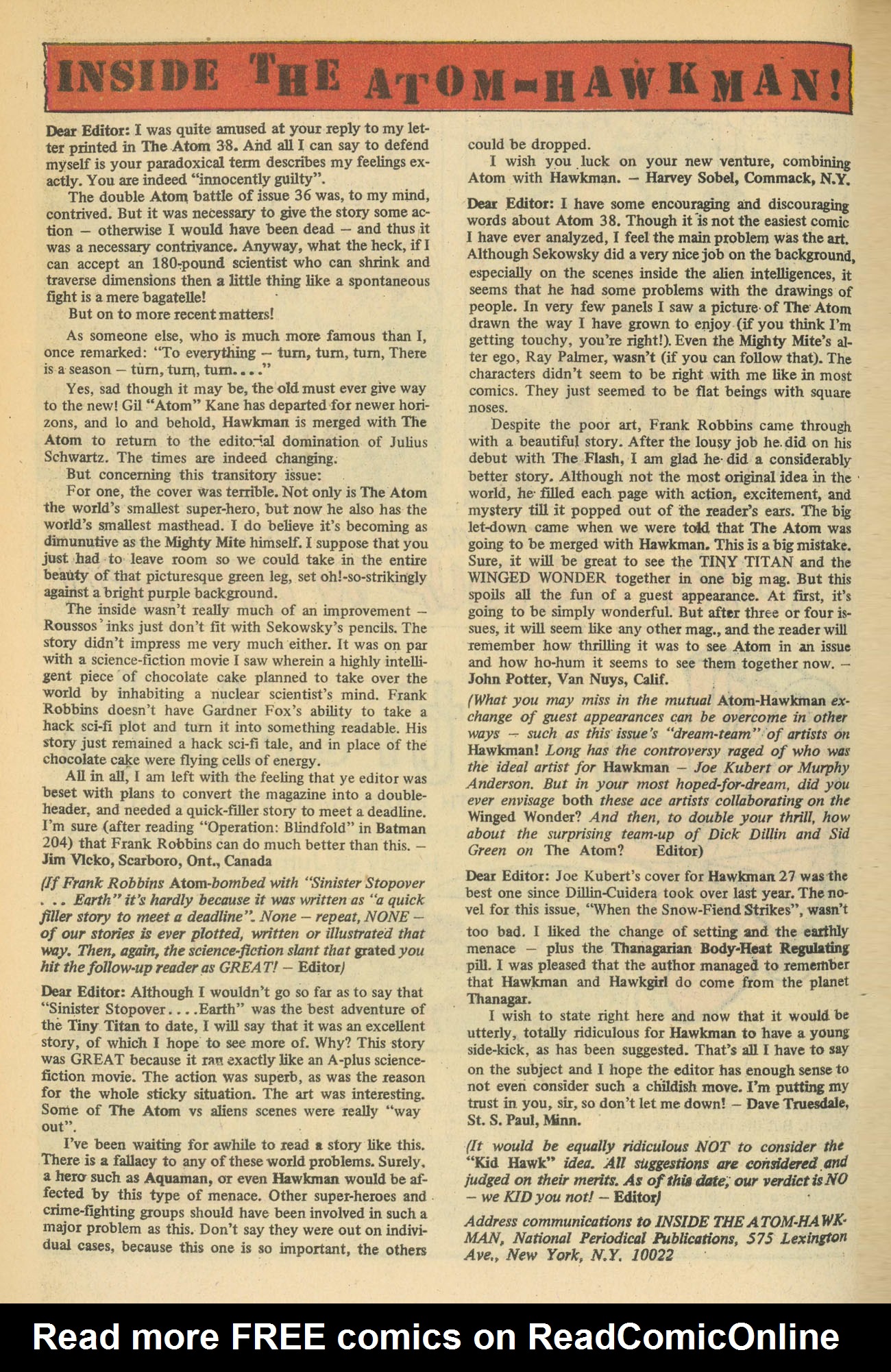 Read online The Atom and Hawkman comic -  Issue #40 - 33