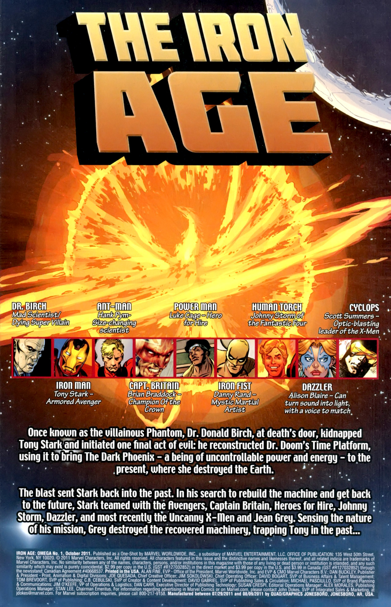 Read online Iron Age: Omega comic -  Issue # Full - 2