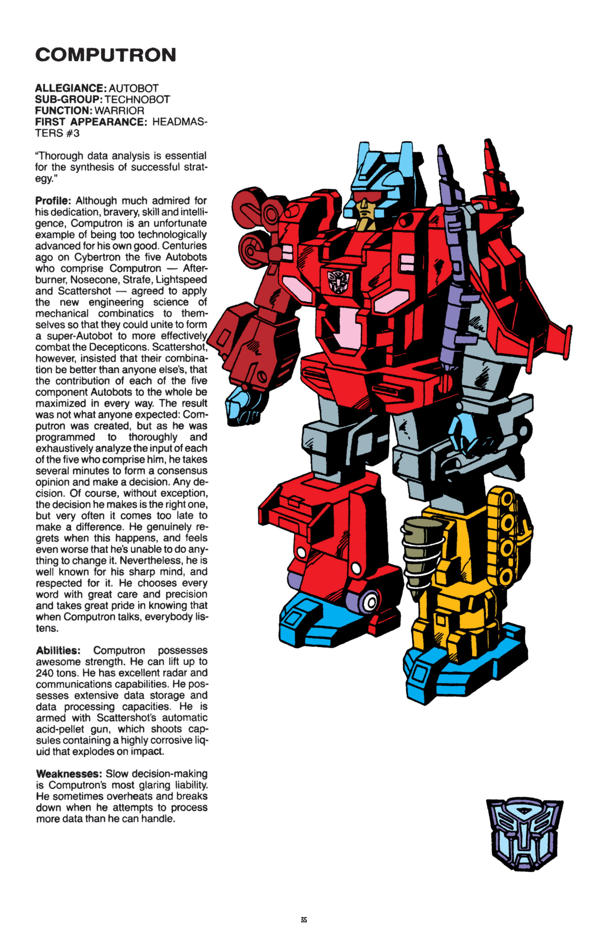 Read online The Transformers Classics comic -  Issue # TPB 8 - 35