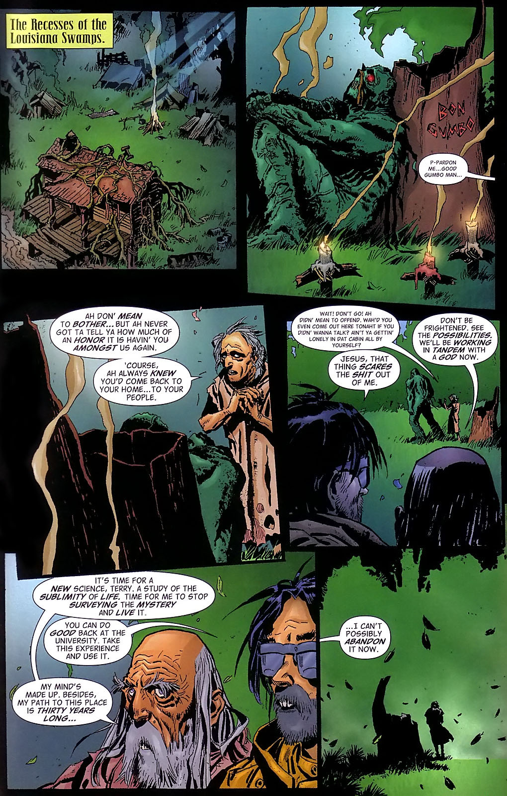 Read online Swamp Thing (2004) comic -  Issue #21 - 4