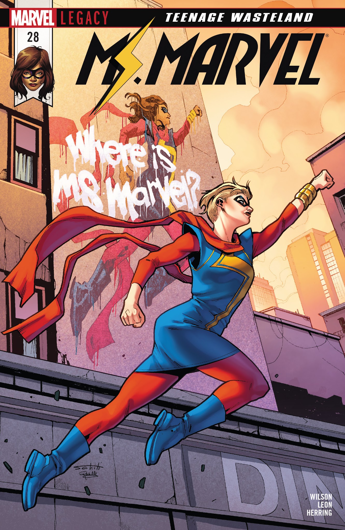 Read online Ms. Marvel (2016) comic -  Issue #28 - 1
