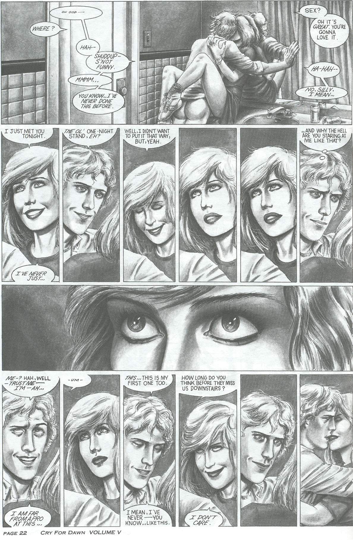 Read online Cry for Dawn comic -  Issue #5 - 24