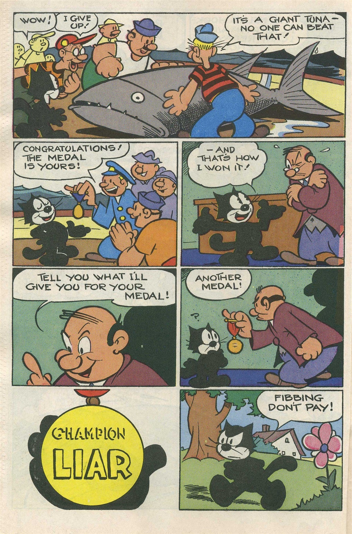 Read online Nine Lives of Felix the Cat comic -  Issue #5 - 23